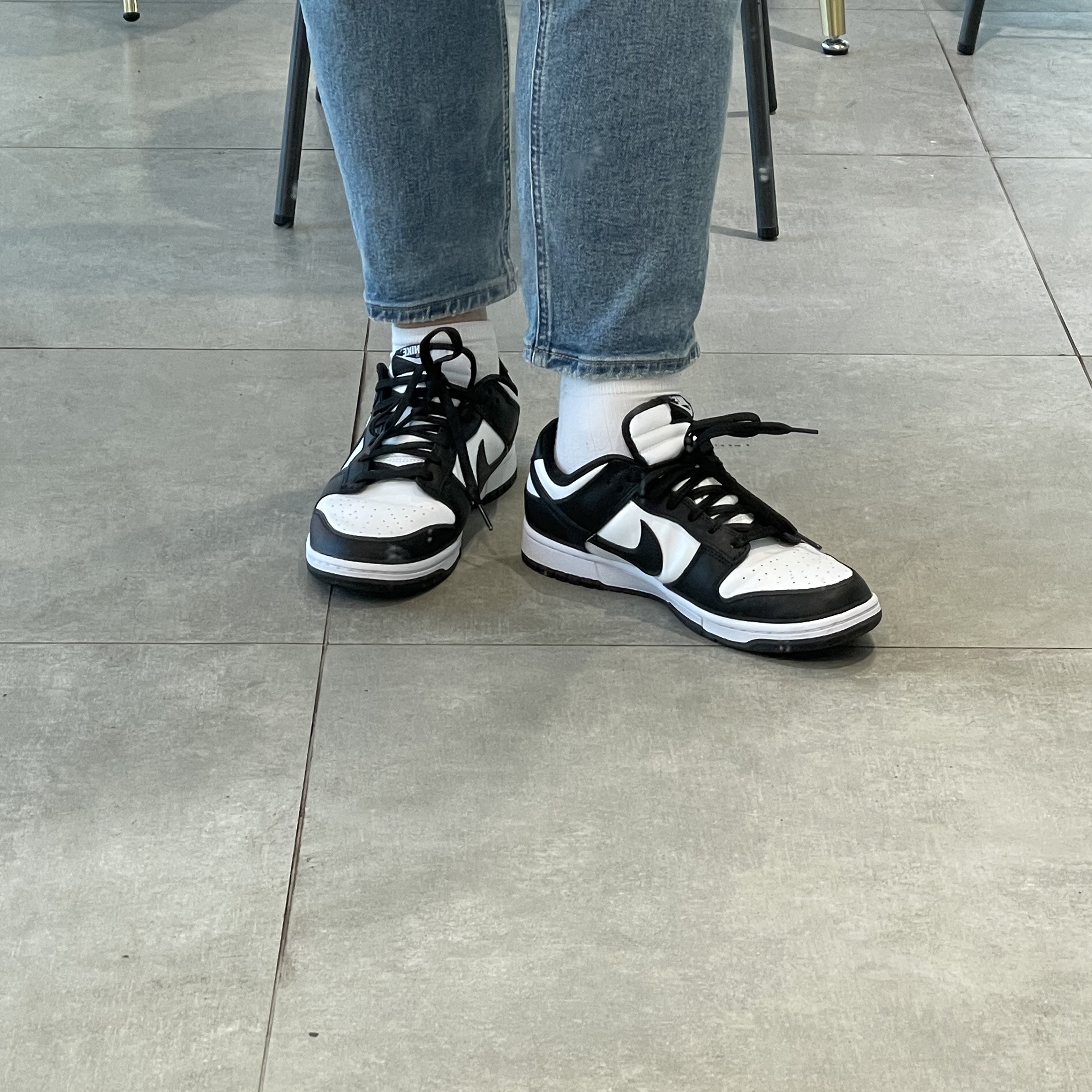 Nike Dunk Low Retro Black 착용 스타일