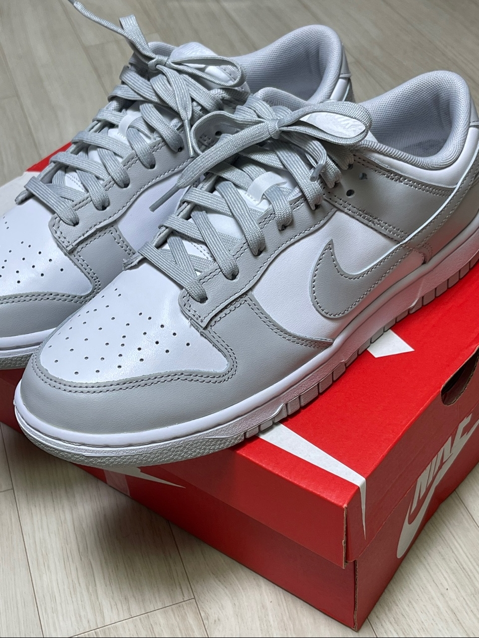 Nike Dunk Low Retro Grey Fog 착용 스타일