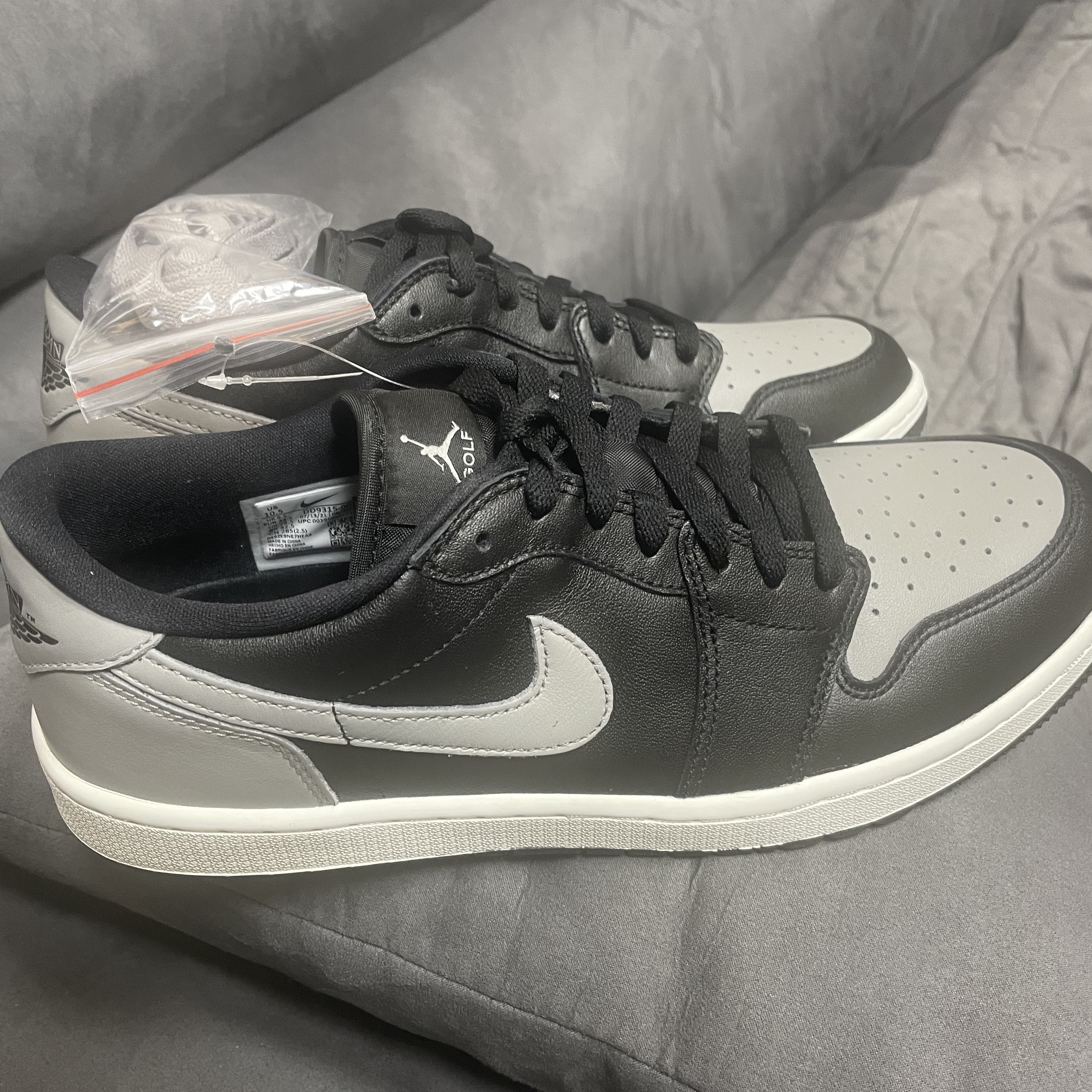 Jordan 1 Low Golf Shadow 착용 스타일