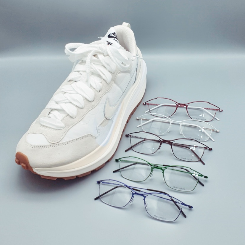 Nike x Sacai VaporWaffle White and Gum 착용 스타일