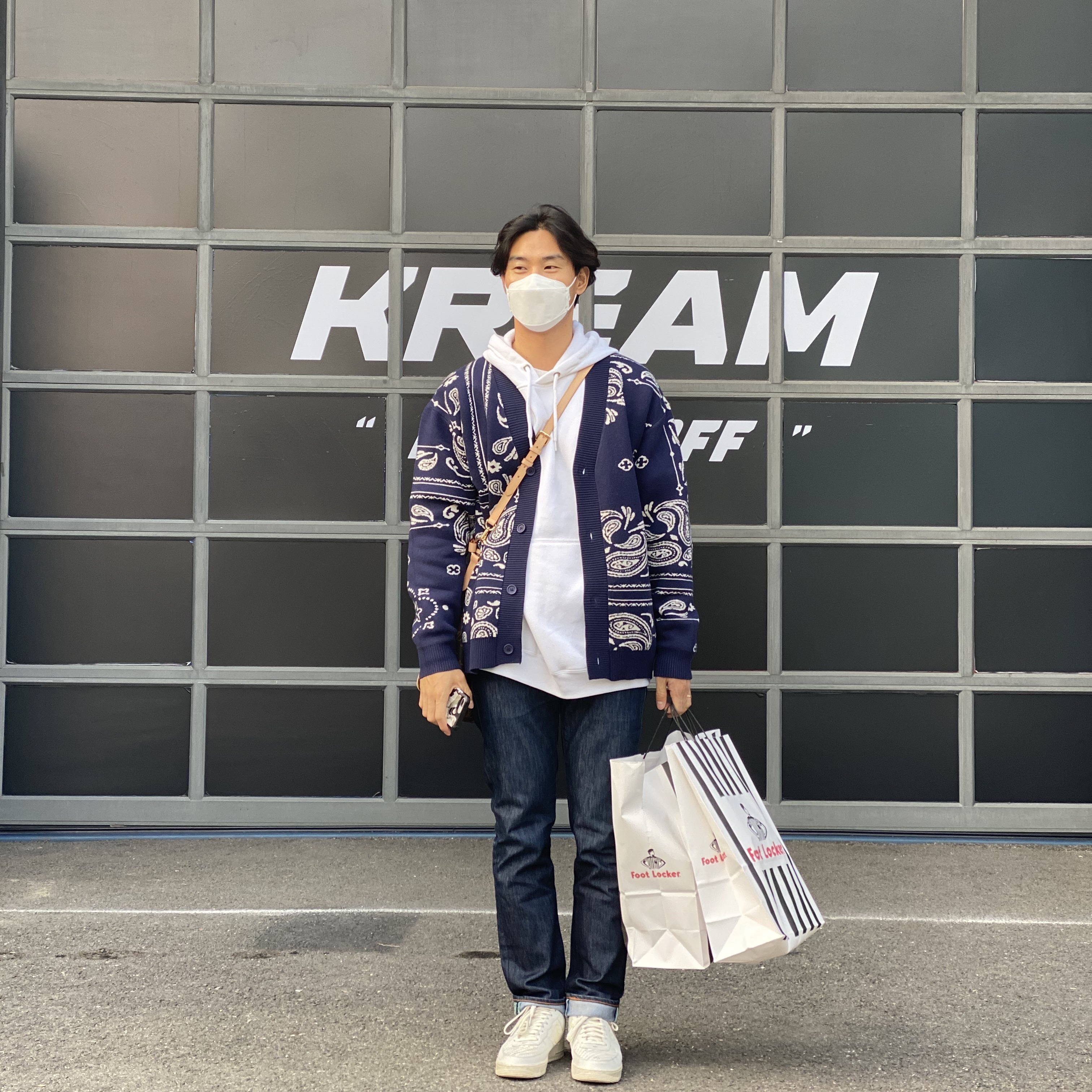Nike Air Force 1 '07 Low White 착용 스타일