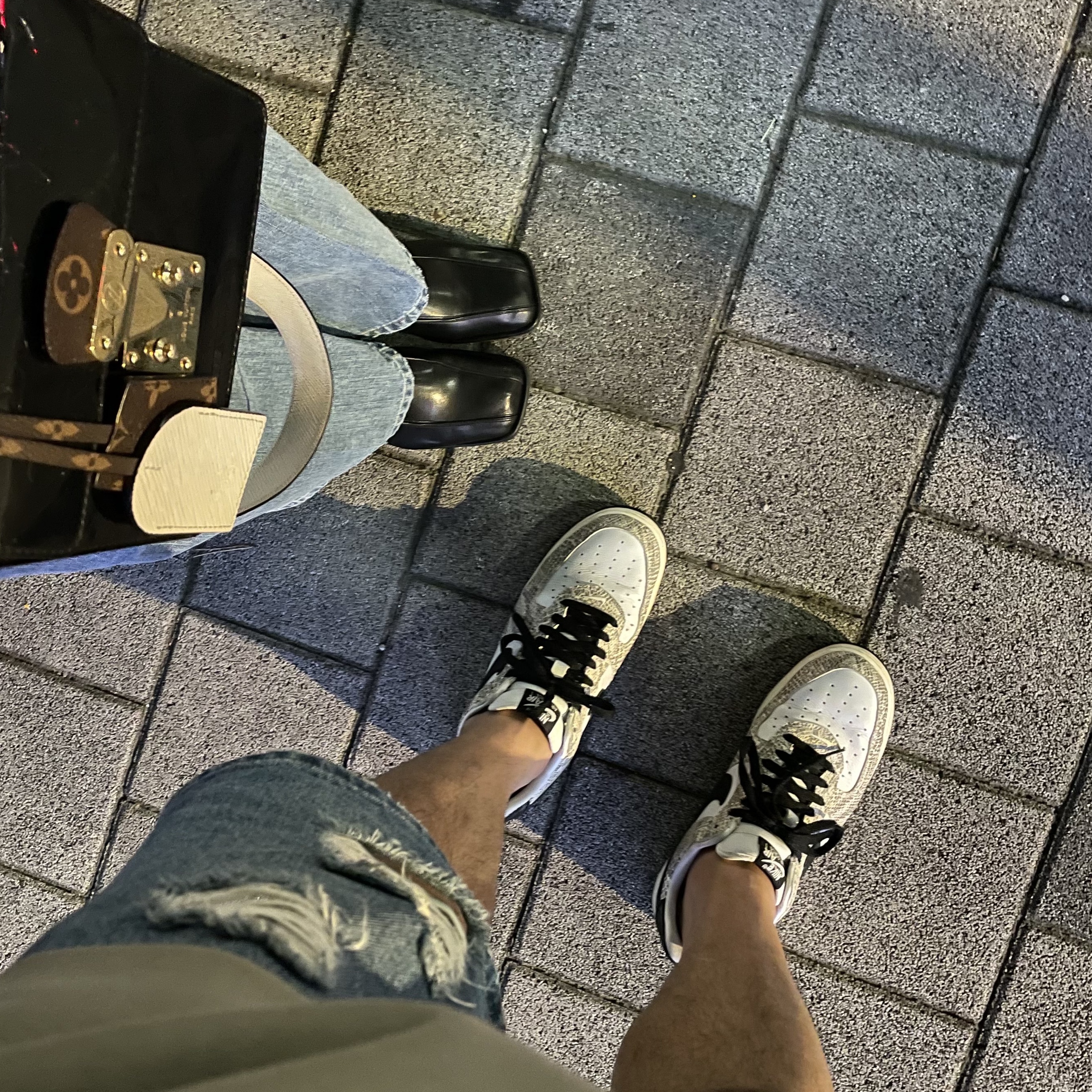 Nike Air Force 1 Low Retro Cocoa Snake 2018 착용 스타일 - 1