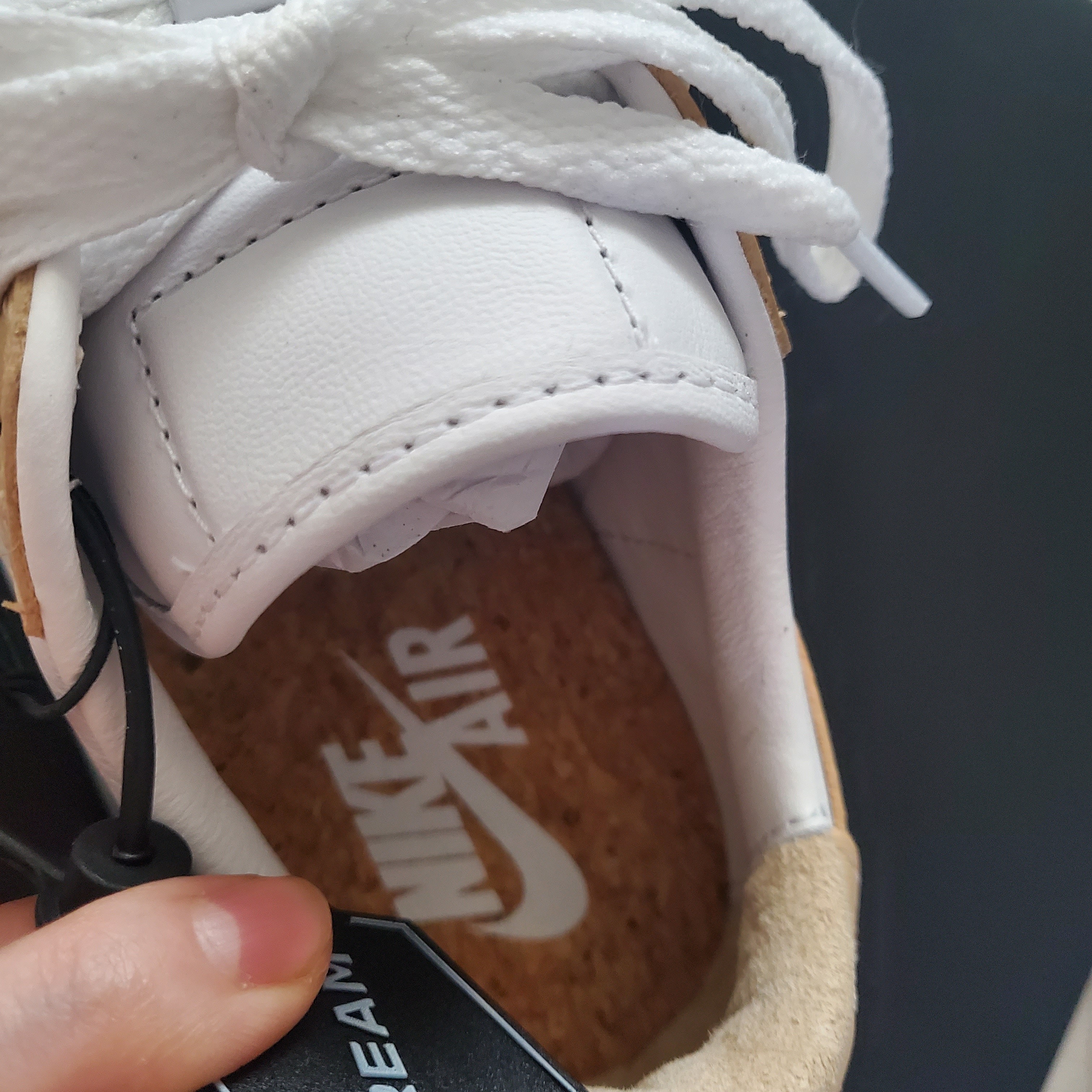 (W) Jordan 1 Elevate Low White Onyx 착용 스타일 - 2
