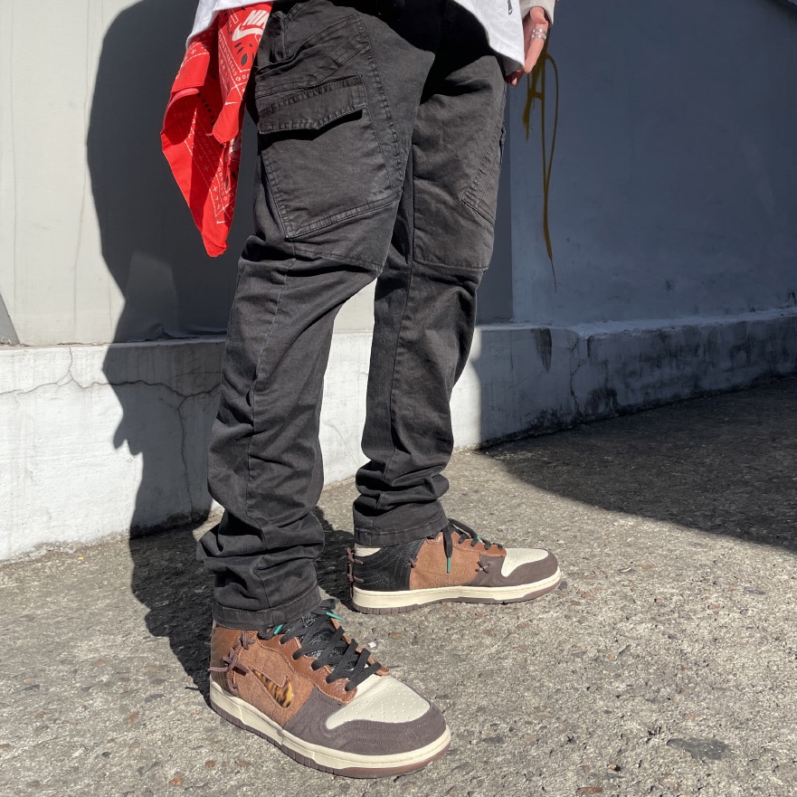 Nike x Bodega Dunk High Legend 착용 스타일 - 2
