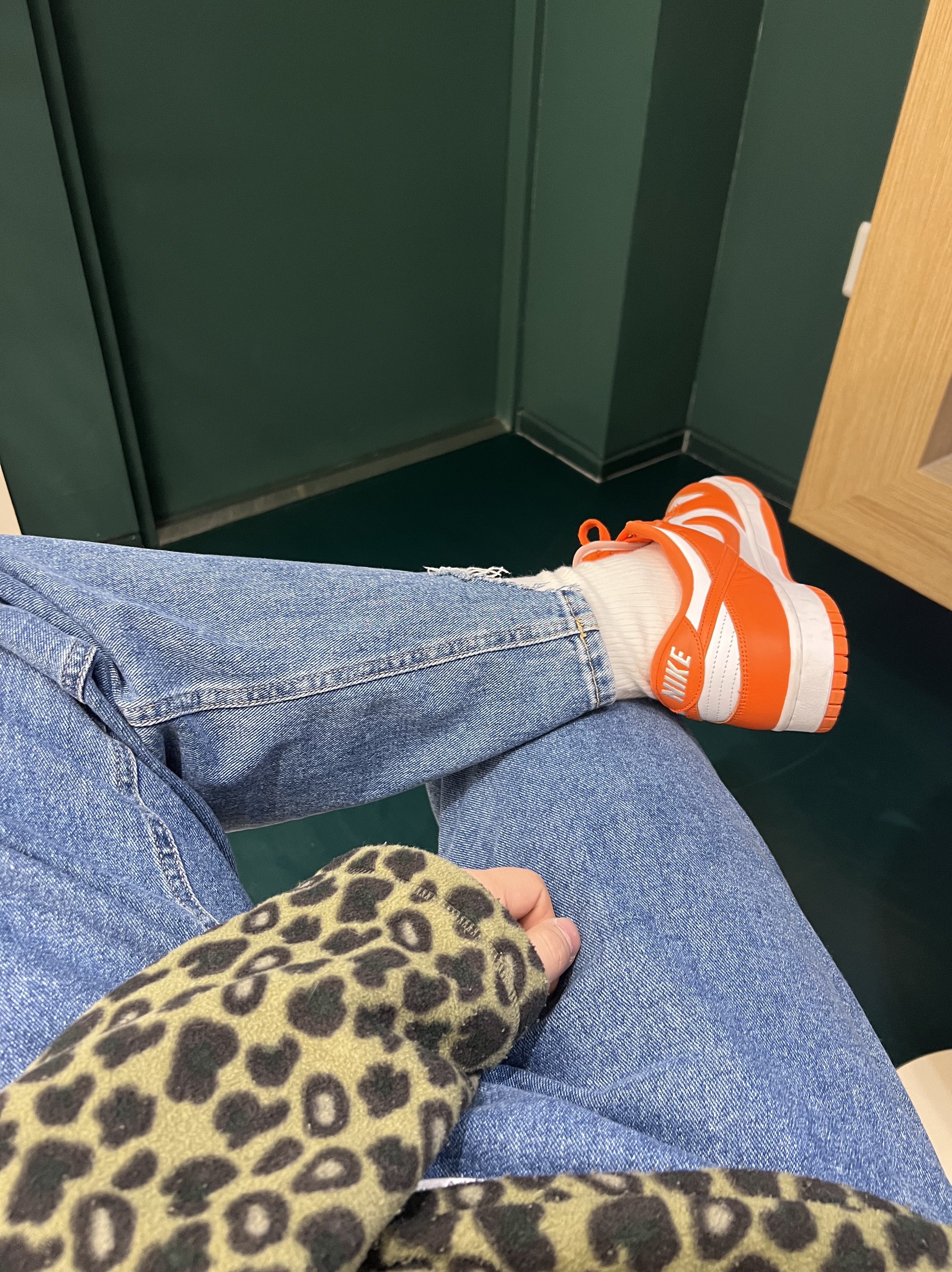 Nike Dunk Low SP Syracuse 2020 착용 스타일 - 3