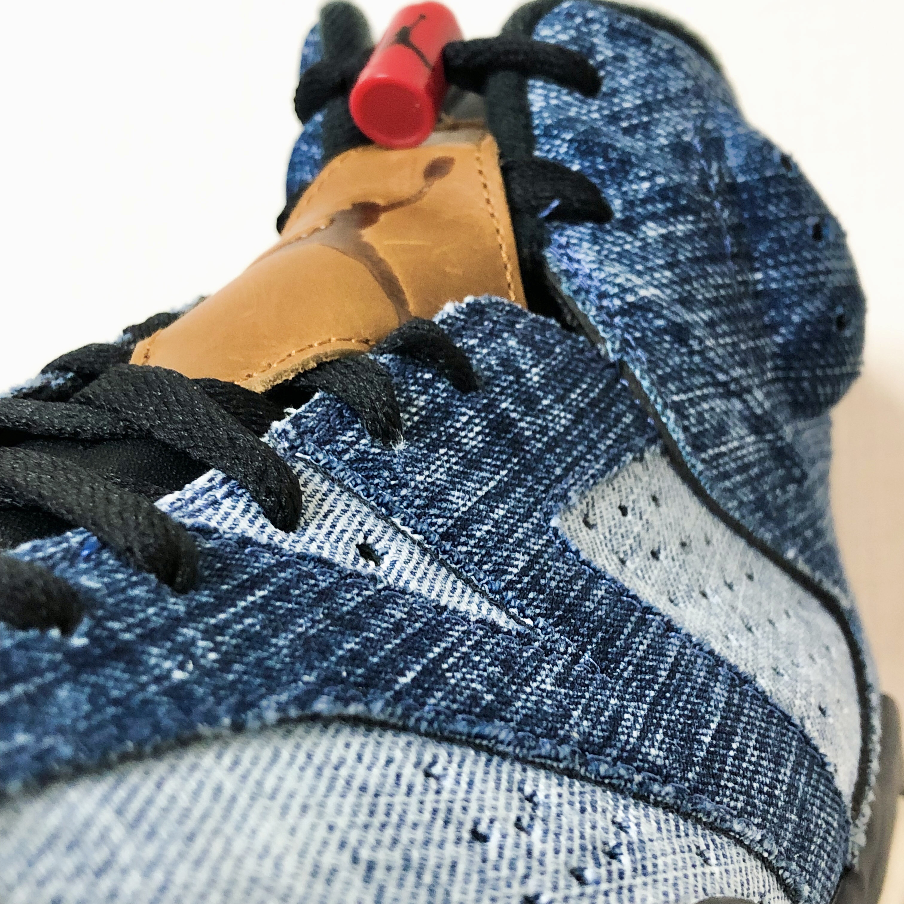 Jordan 6 Retro Washed Denim 착용 스타일 - 3