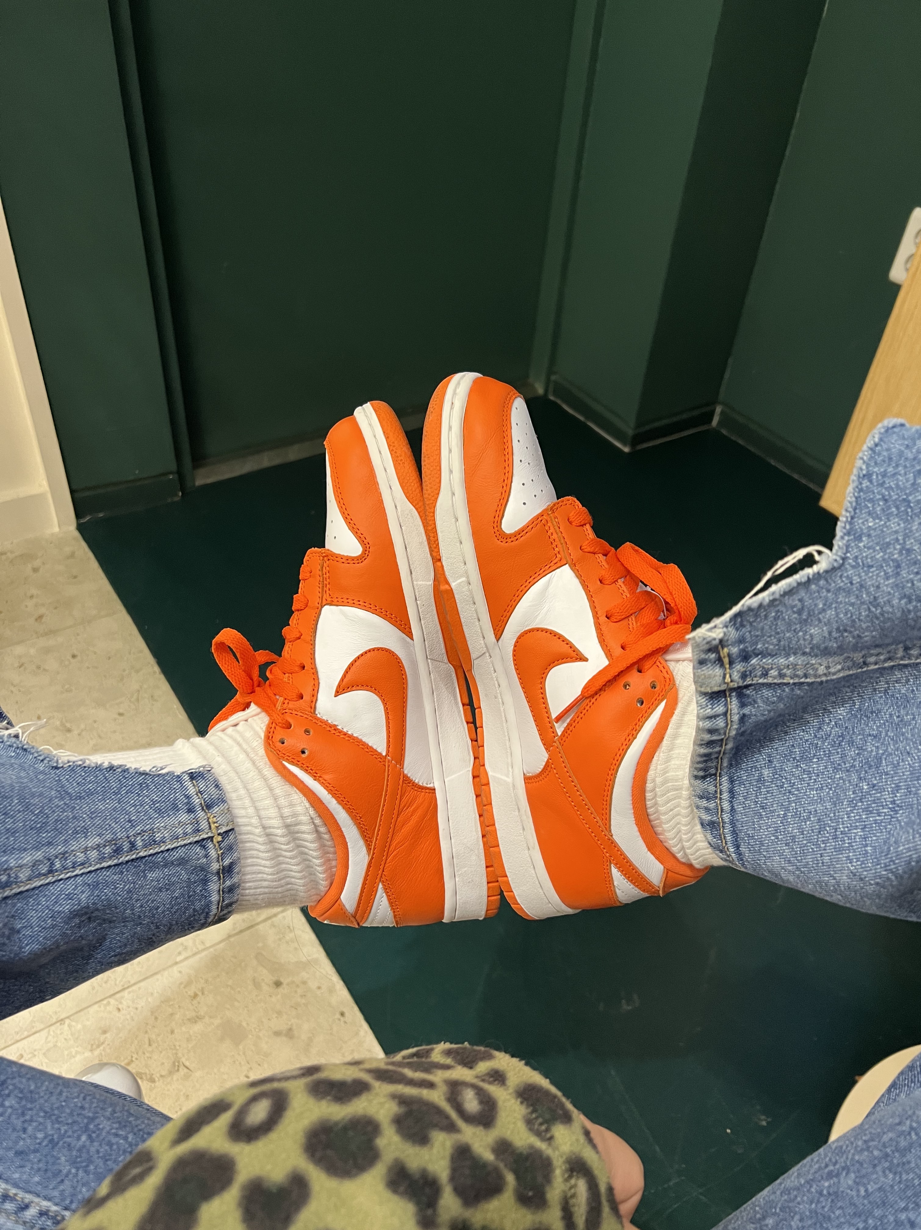 Nike Dunk Low SP Syracuse 2020 착용 스타일 - 1