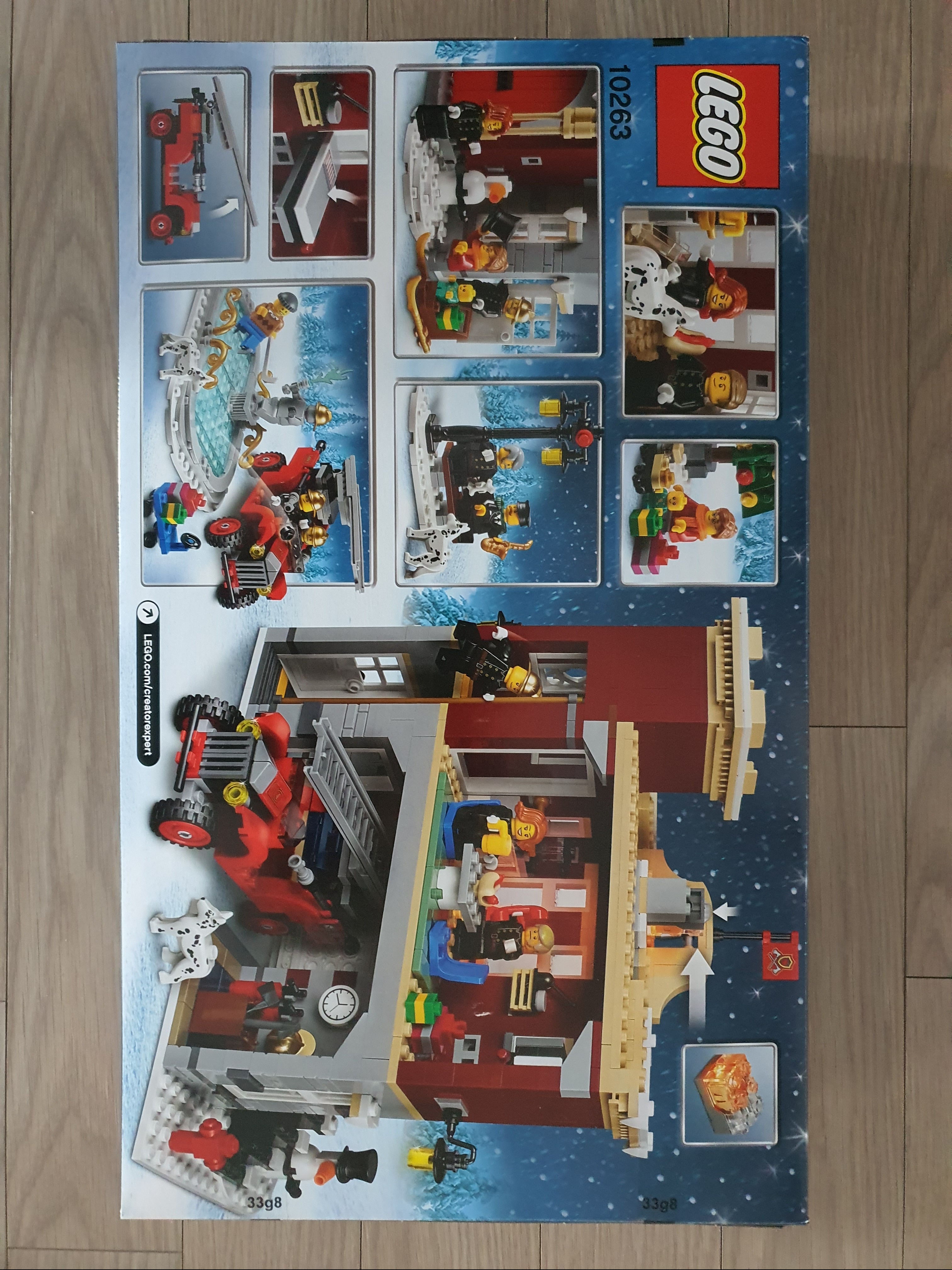 Lego Winter Village Fire Station 착용 스타일 - 2