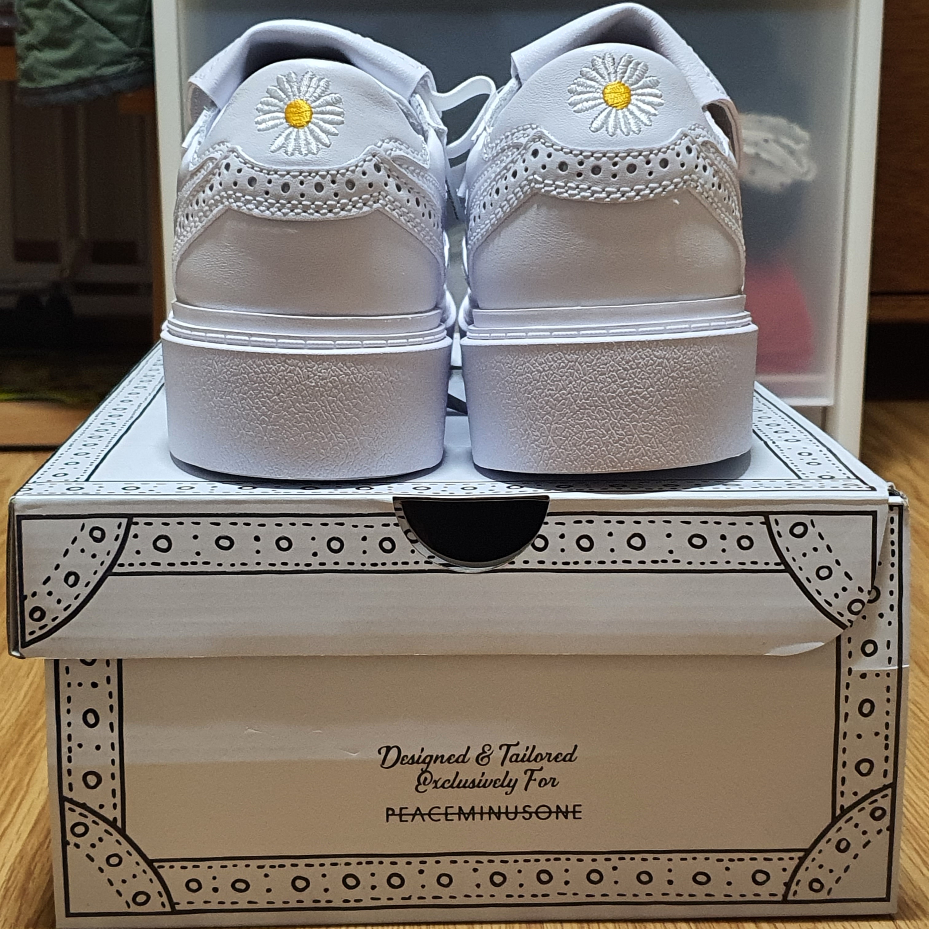 Nike x Peaceminusone Kwondo1 White 착용 스타일 - 2