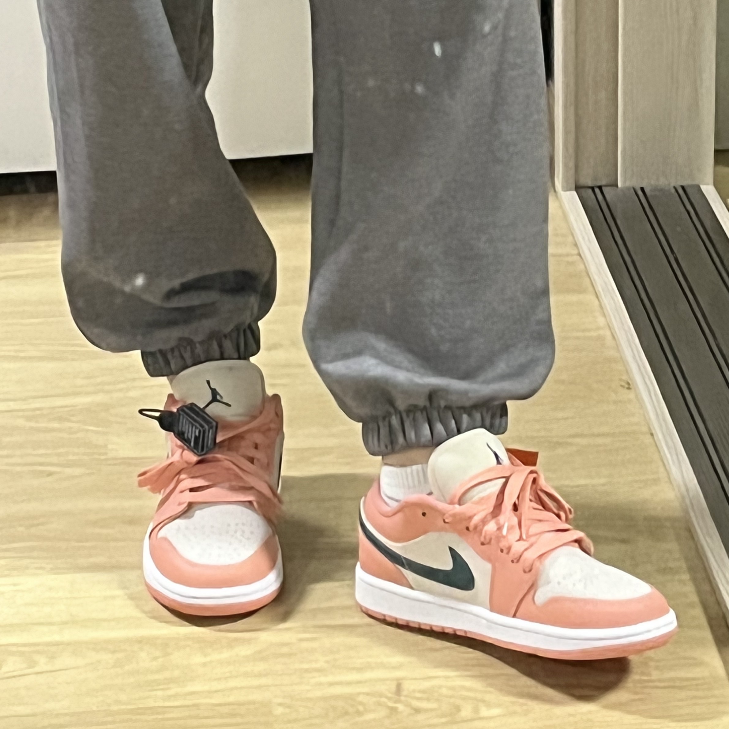 (W) Jordan 1 Low Light Madder Root 착용 스타일 - 2