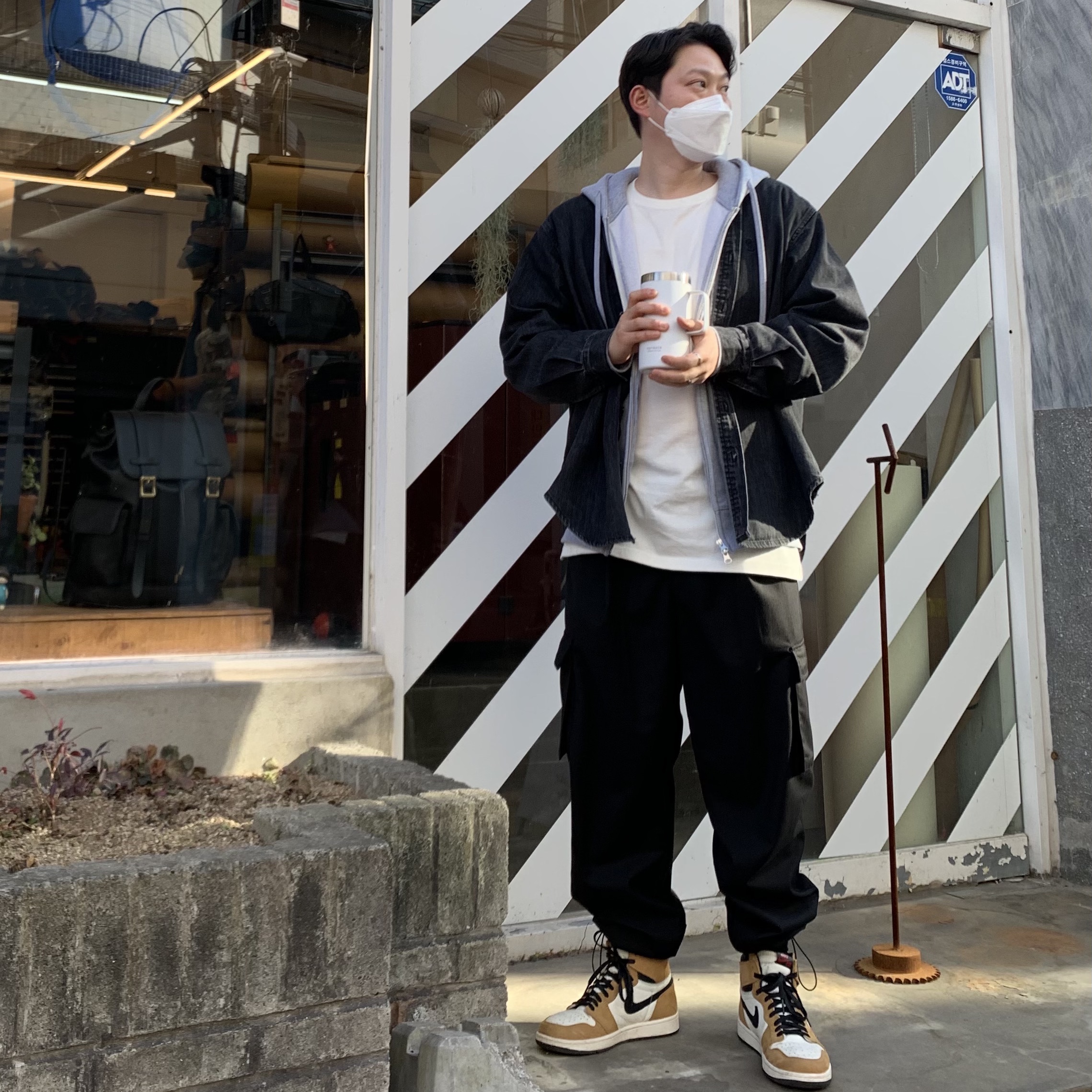 Jordan 1 Retro High Rookie of the Year, Jordan 1 Retro High Shattered Backboard 3.0 착용 스타일 - 2