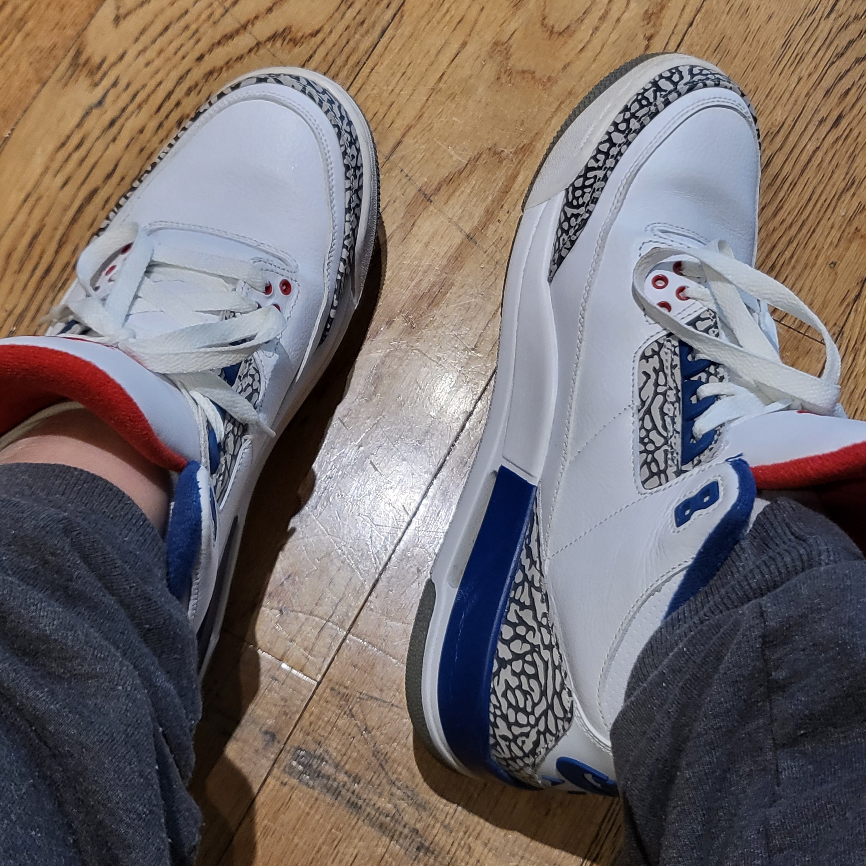 Jordan 3 Retro OG True Blue 2016 착용 스타일