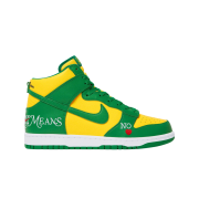 Nike x Supreme SB Dunk High OG QS By Any Means Varsity Maize Pine Green