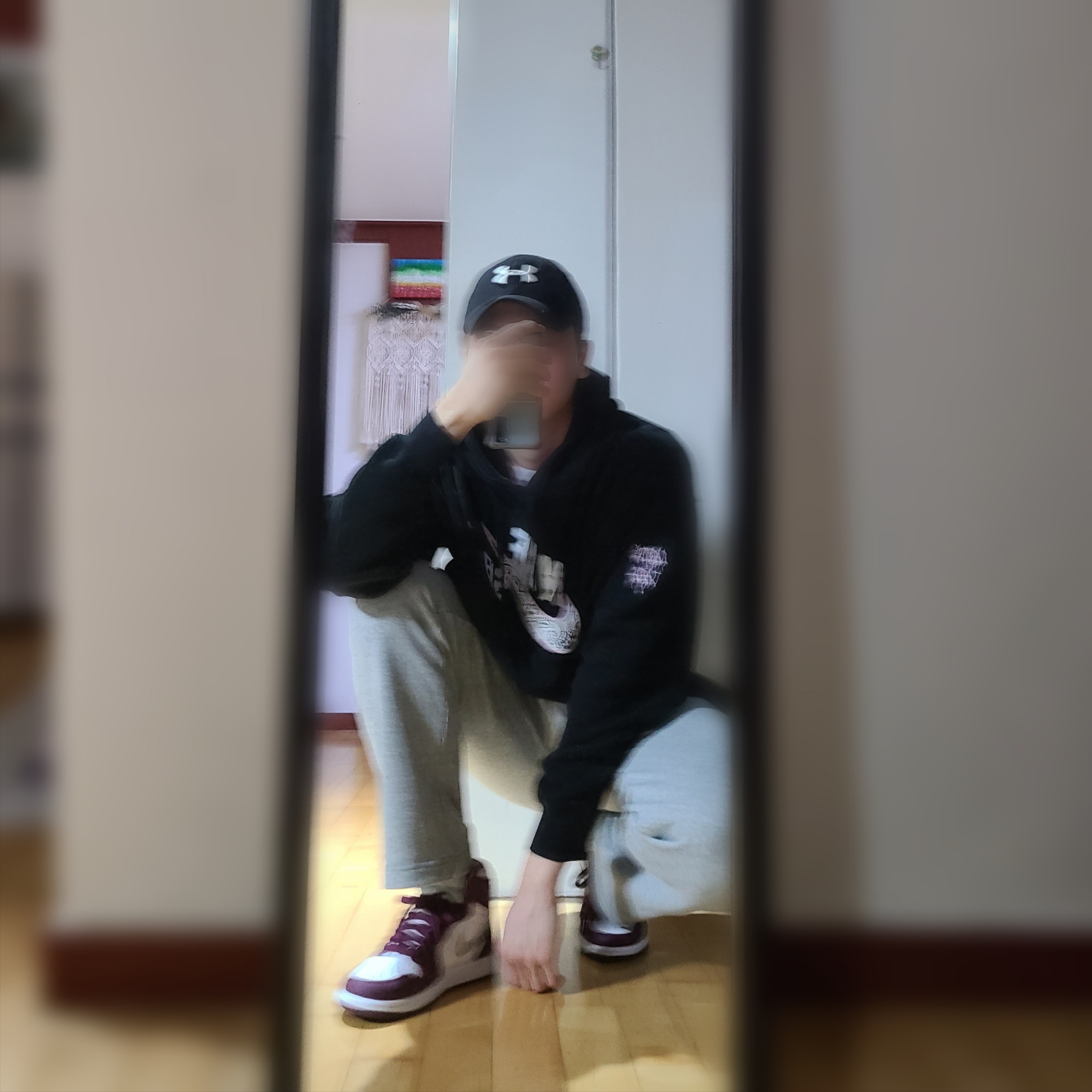 Jordan 1 Retro High OG Bordeaux 착용 스타일