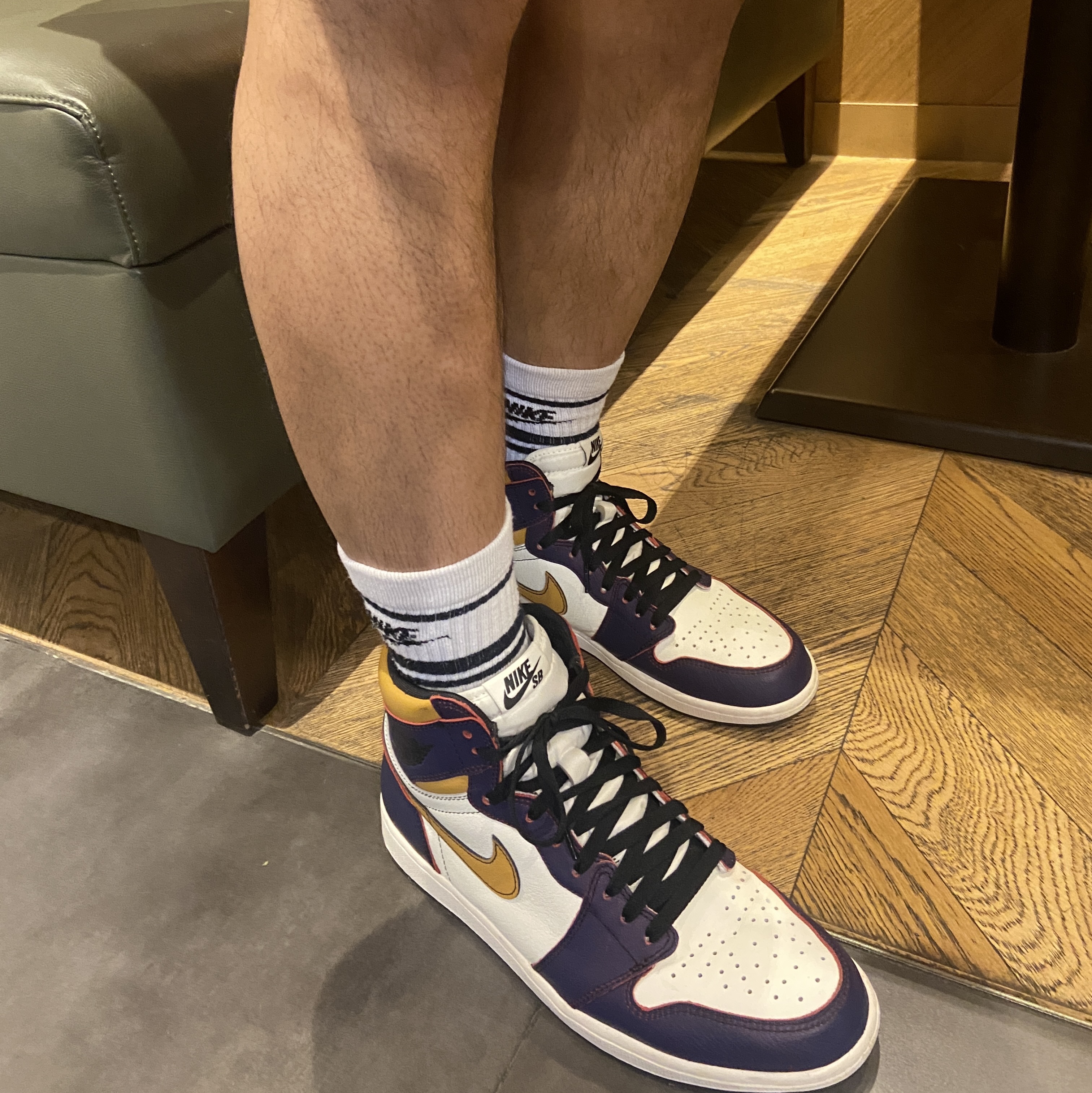 Jordan 1 Retro High OG Defiant SB LA to Chicago 착용 스타일 - 2