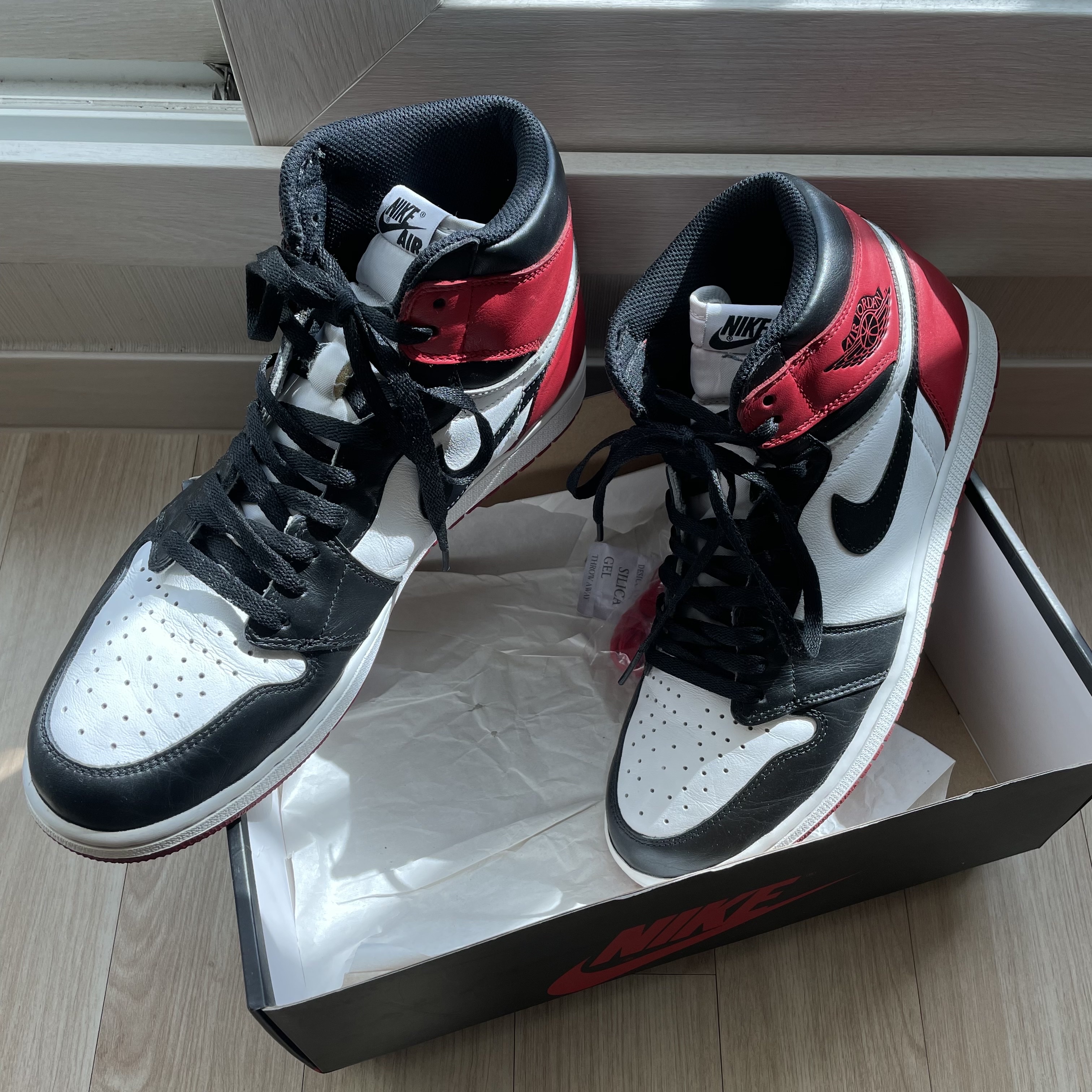 Jordan 1 Retro High OG Black Toe 2016 착용 스타일