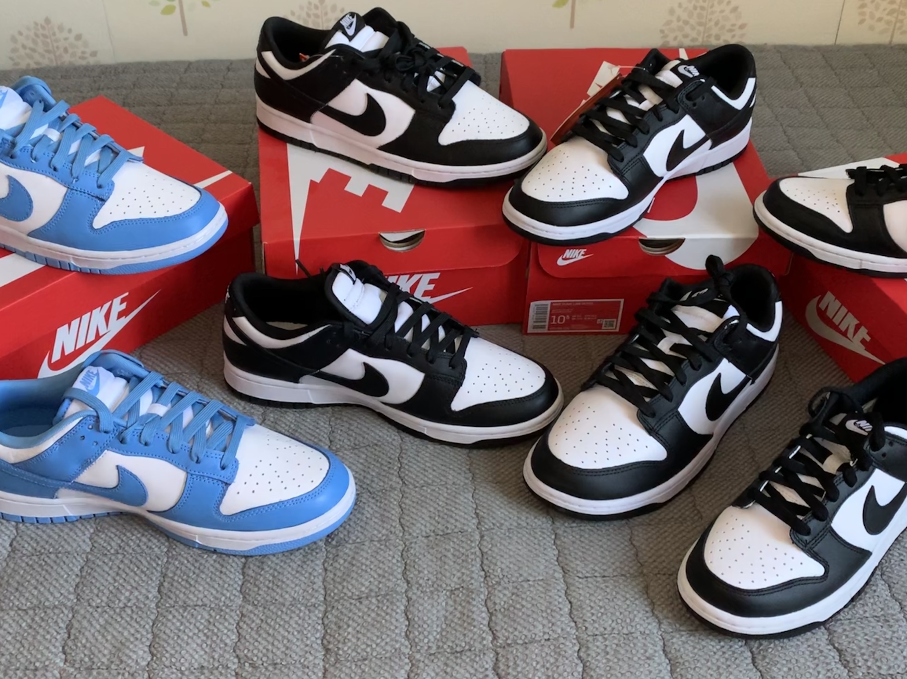 Nike Dunk Low Retro Black, (GS) Nike Dunk Low Black 착용 스타일