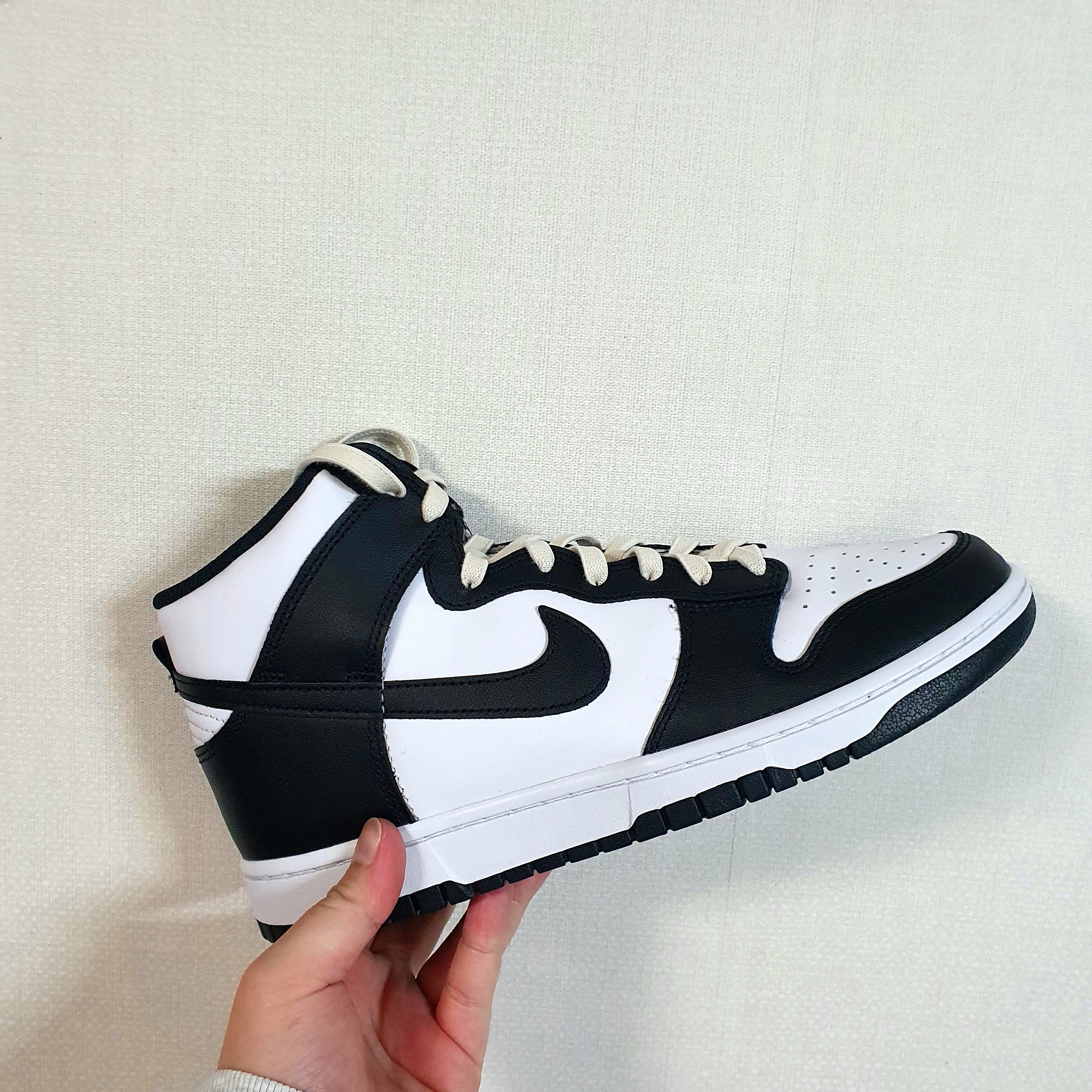 Nike Dunk High Retro Championship White 착용 스타일 - 4