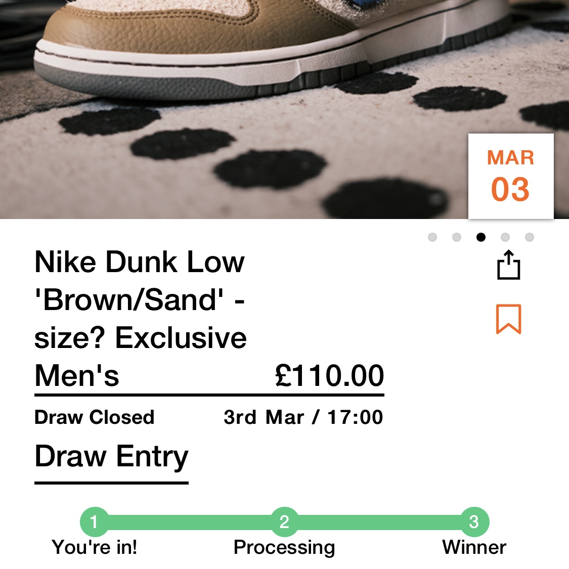 Nike x Size? Dunk Low Dark Driftwood Photo Blue 착용 스타일