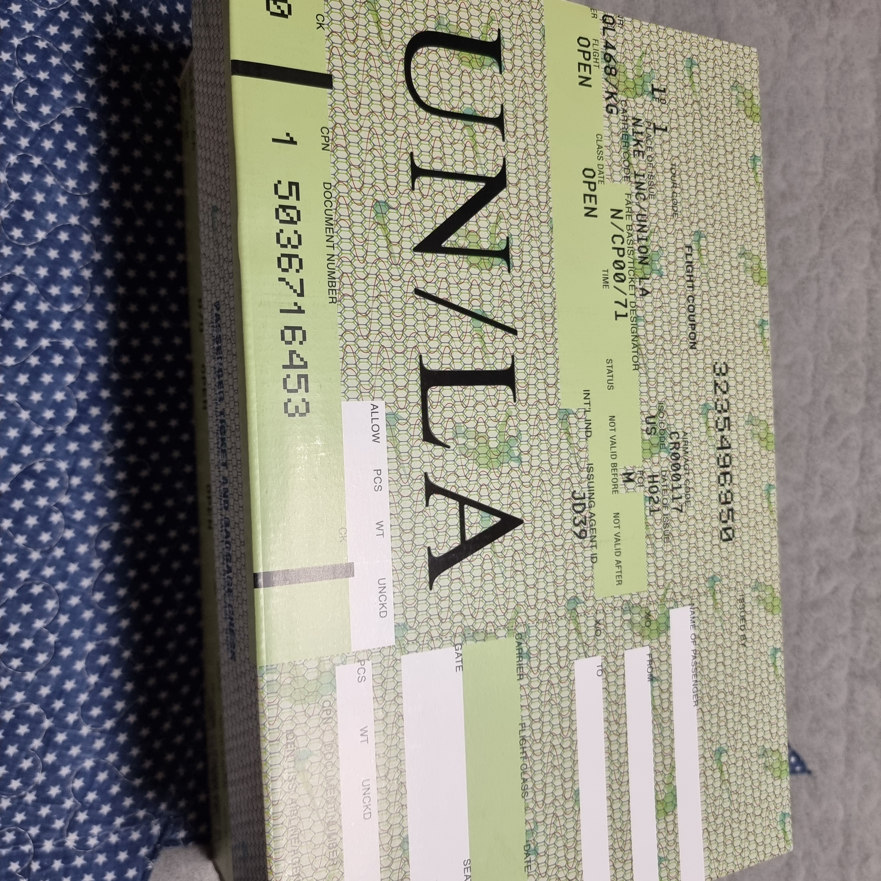Nike x Union Dunk Low Passport Pack Pistachio 착용 스타일 - 5