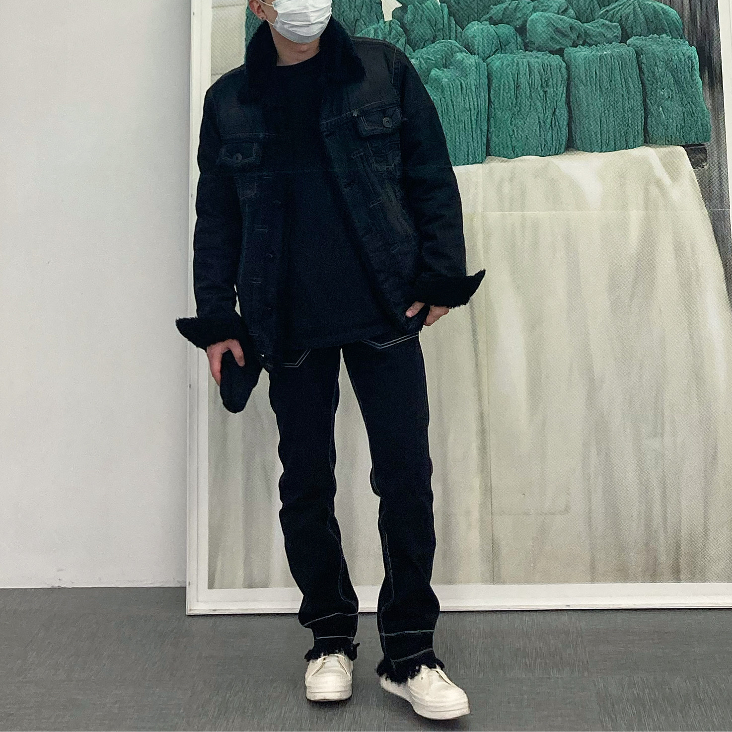Converse x Ambush Chuck 70 Hi White 착용 스타일 - 2