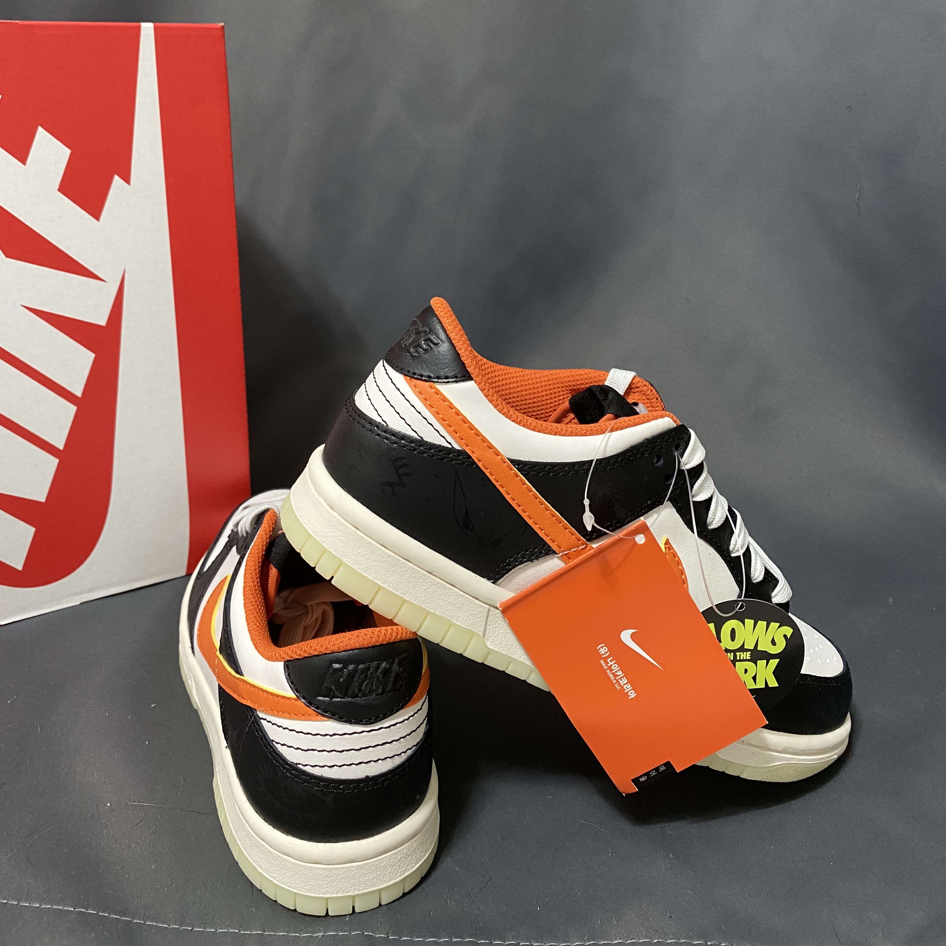 Nike Dunk Low Retro PRM Halloween 착용 스타일 - 2