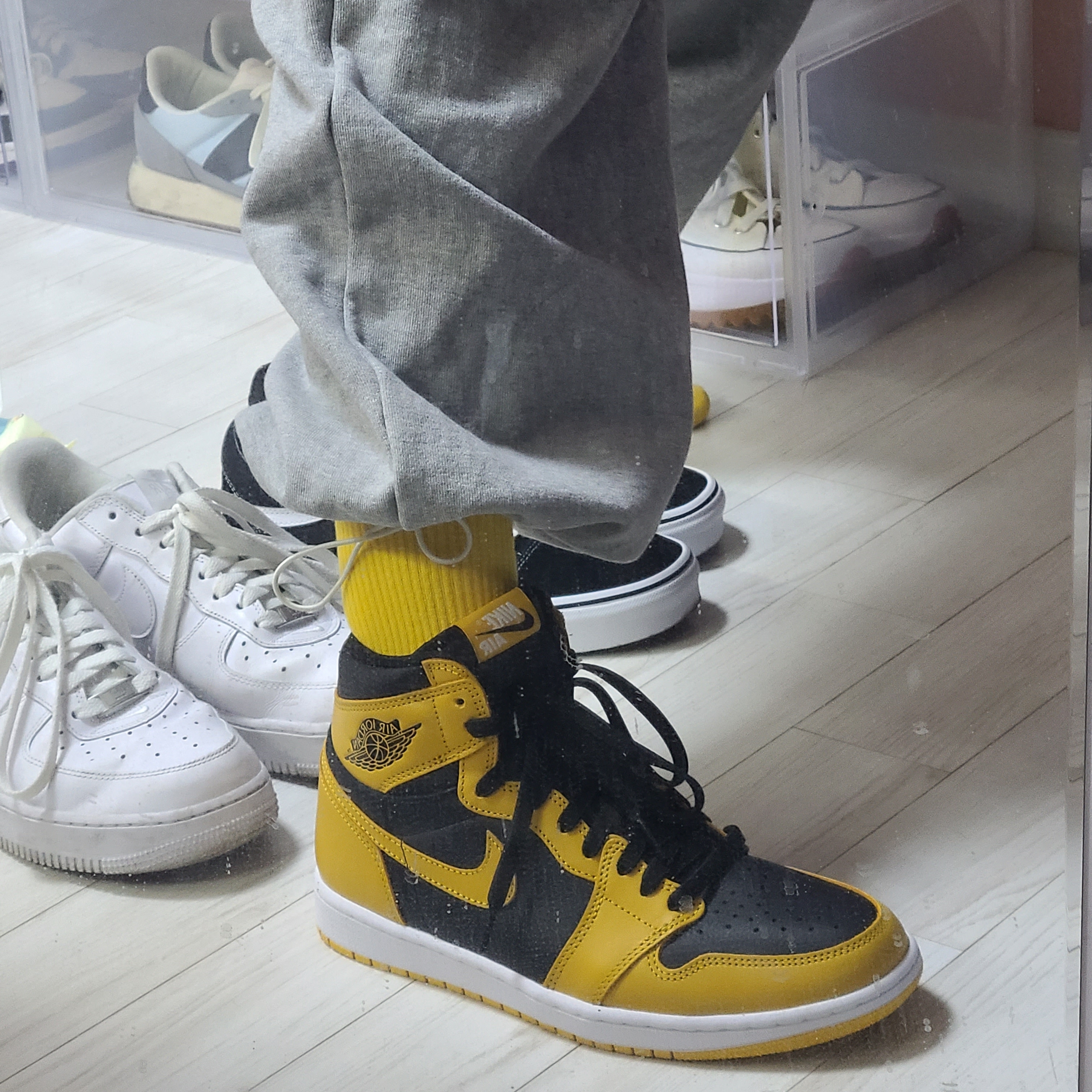 Jordan 1 Retro High OG Pollen 착용 스타일