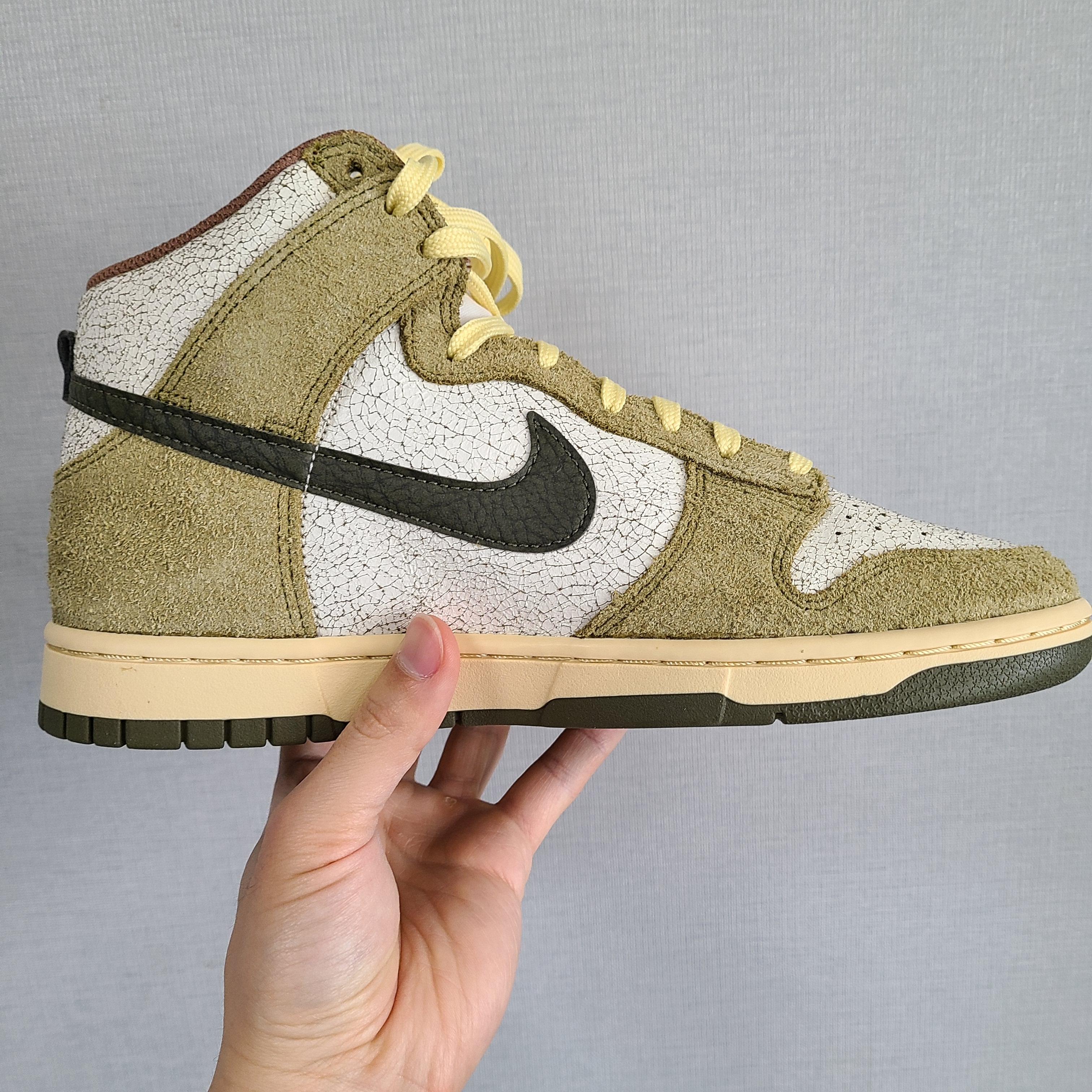 Nike Dunk High Re-Raw Coriander 착용 스타일 - 4