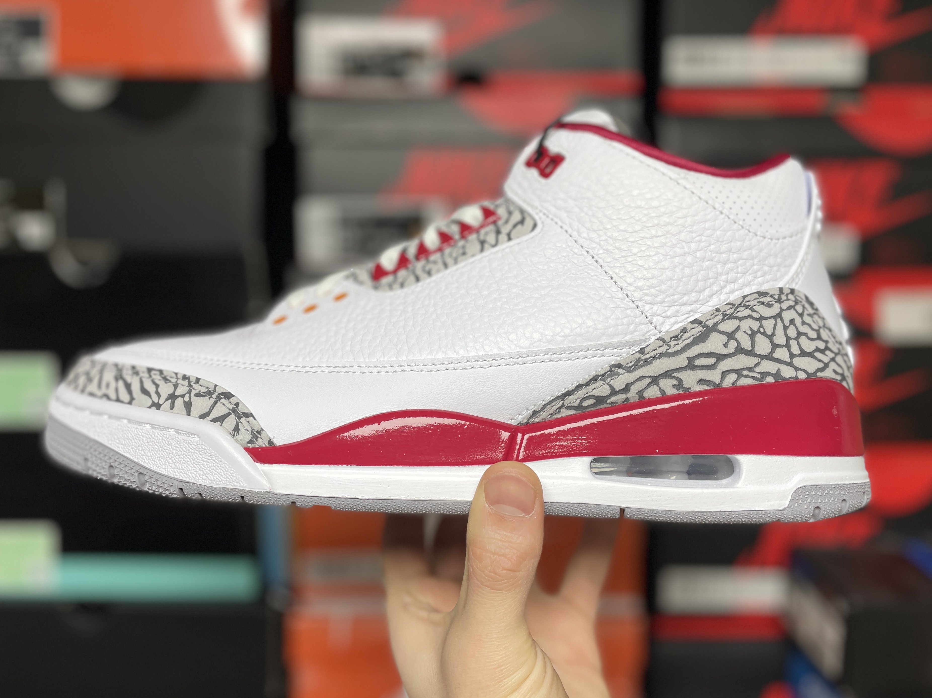 Jordan 3 Retro Cardinal Red 착용 스타일