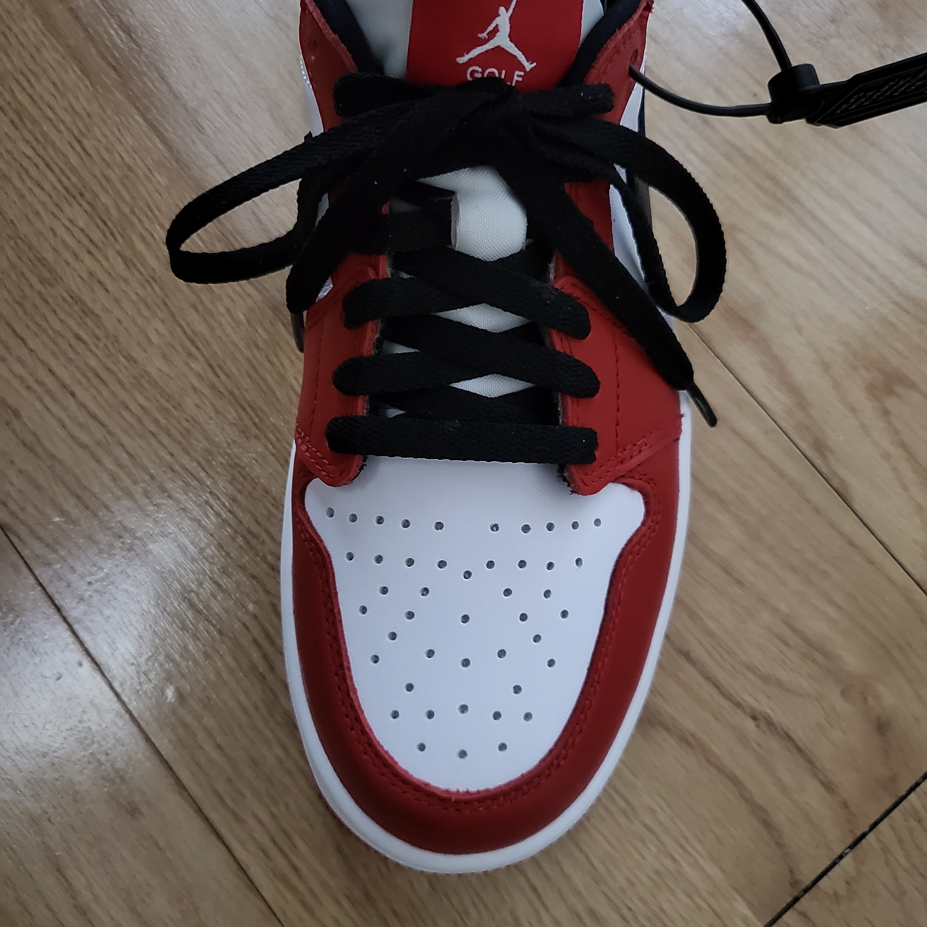 Jordan 1 Low Golf Chicago 착용 스타일 - 1