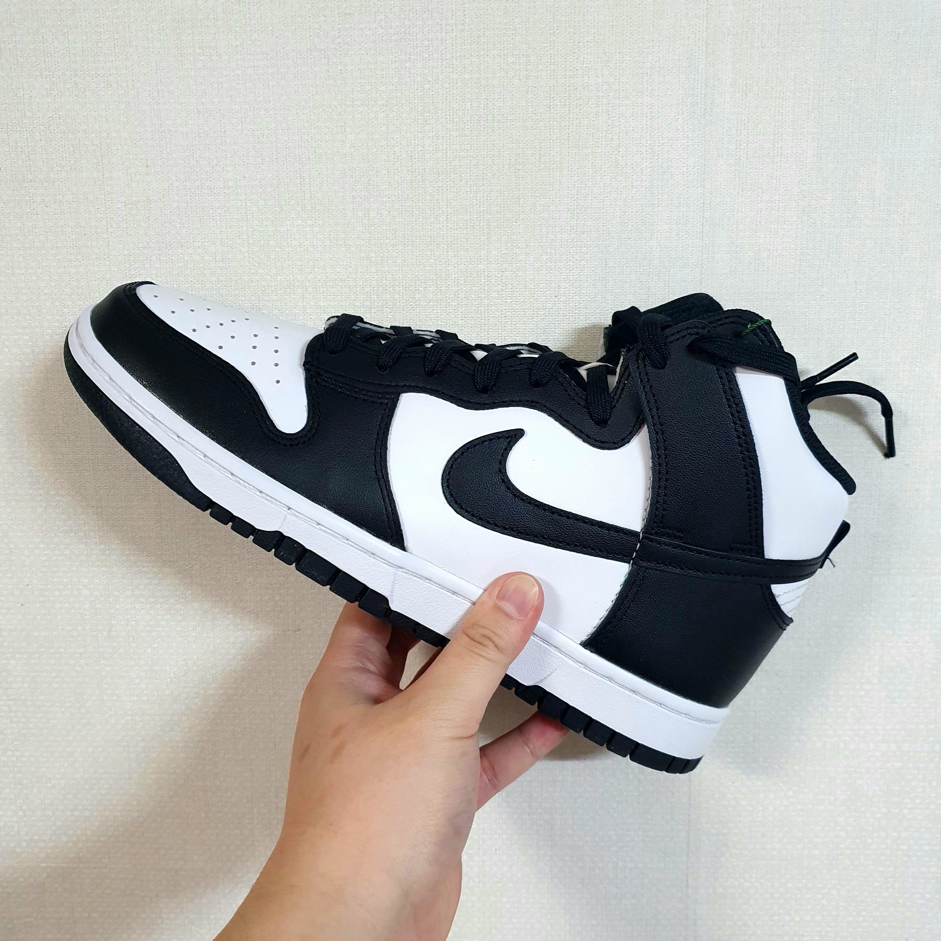 Nike Dunk High Retro Championship White 착용 스타일 - 3