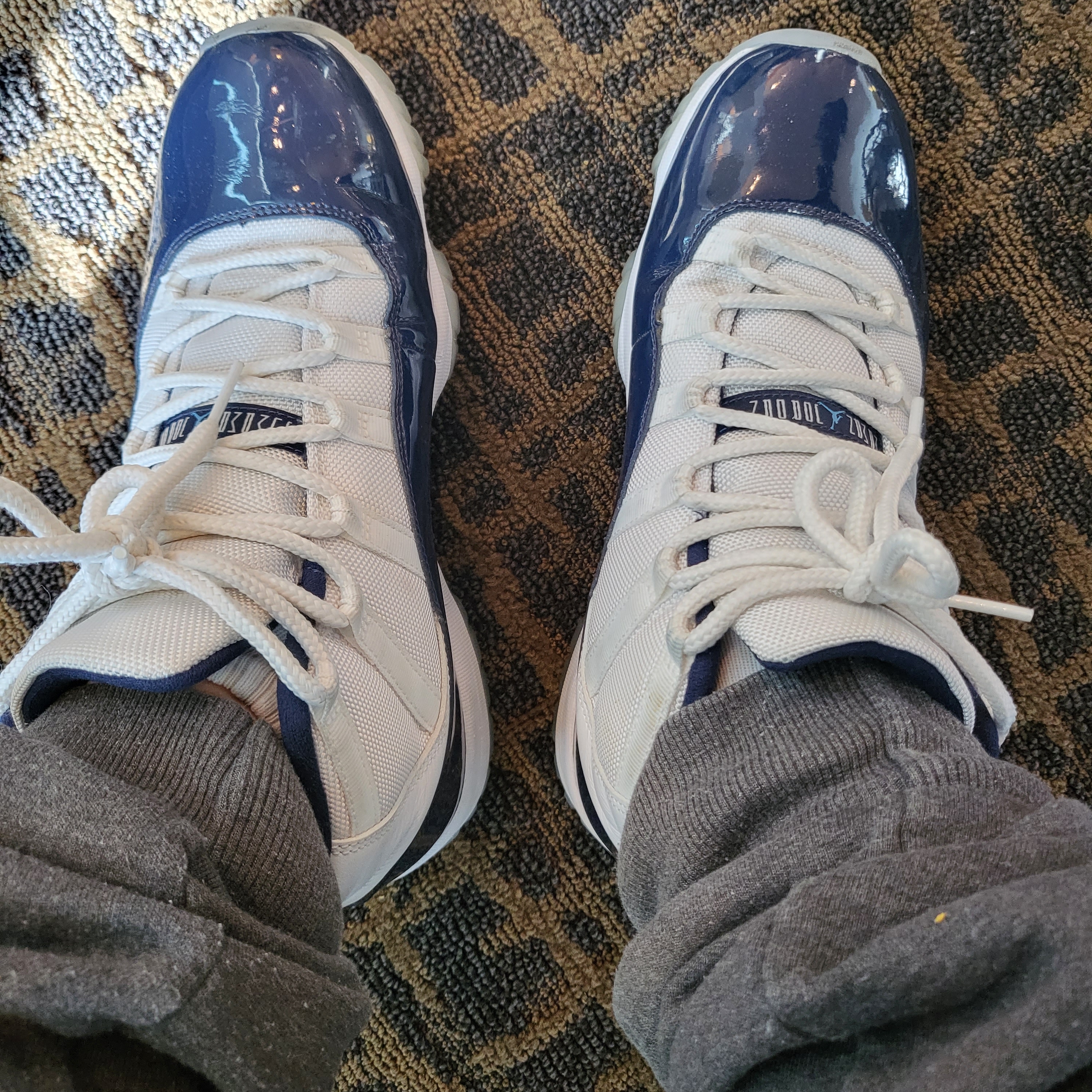 Jordan 11 Retro Win Like 82 UNC 착용 스타일