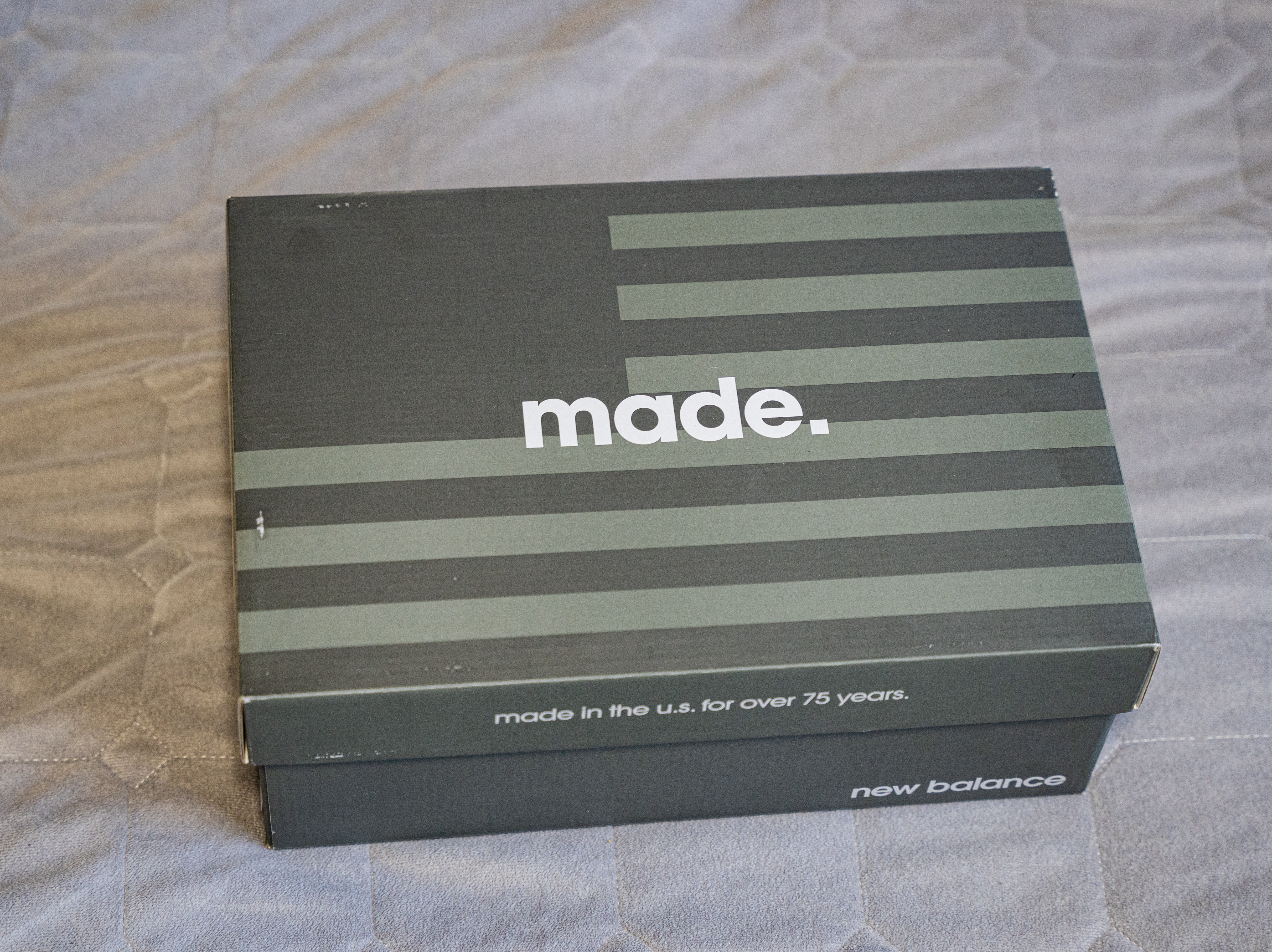 New Balance 992 Made in USA Grey - D Standard 착용 스타일 - 4
