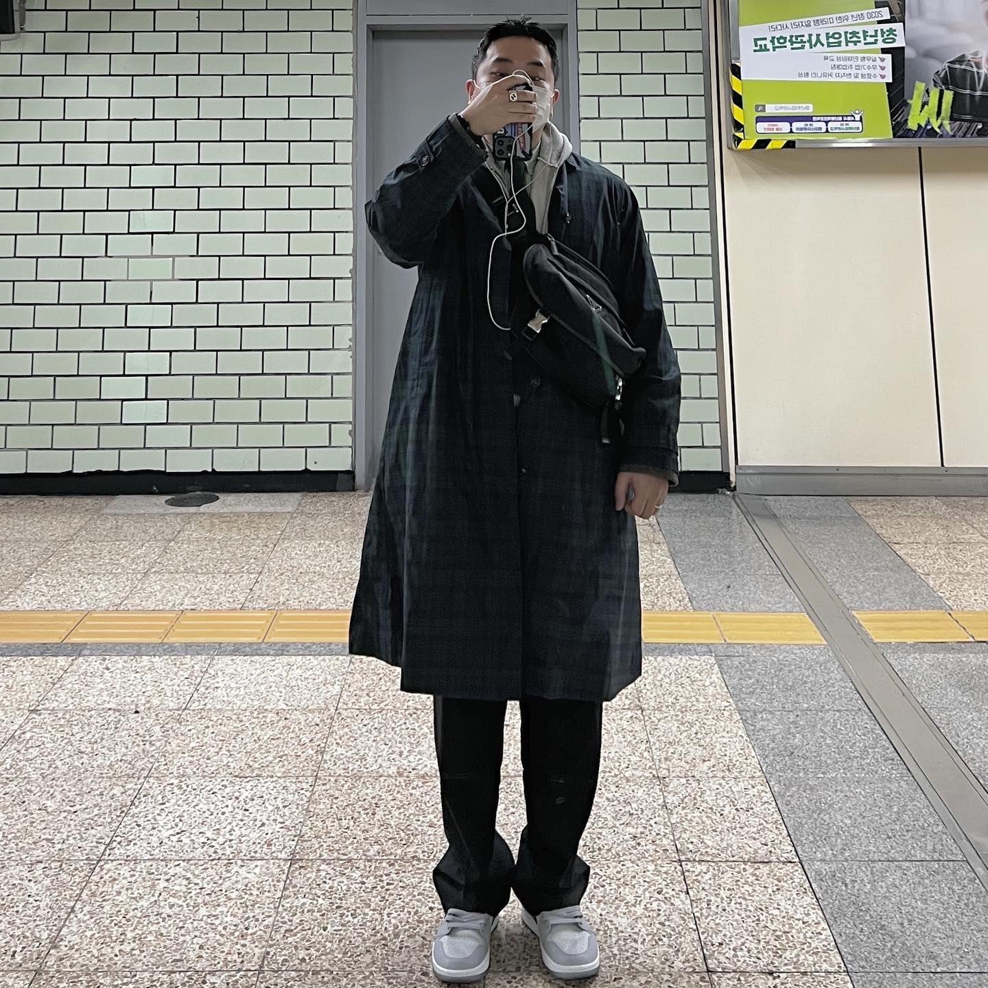 Jordan 1 Low Golf Wolf Grey 착용 스타일