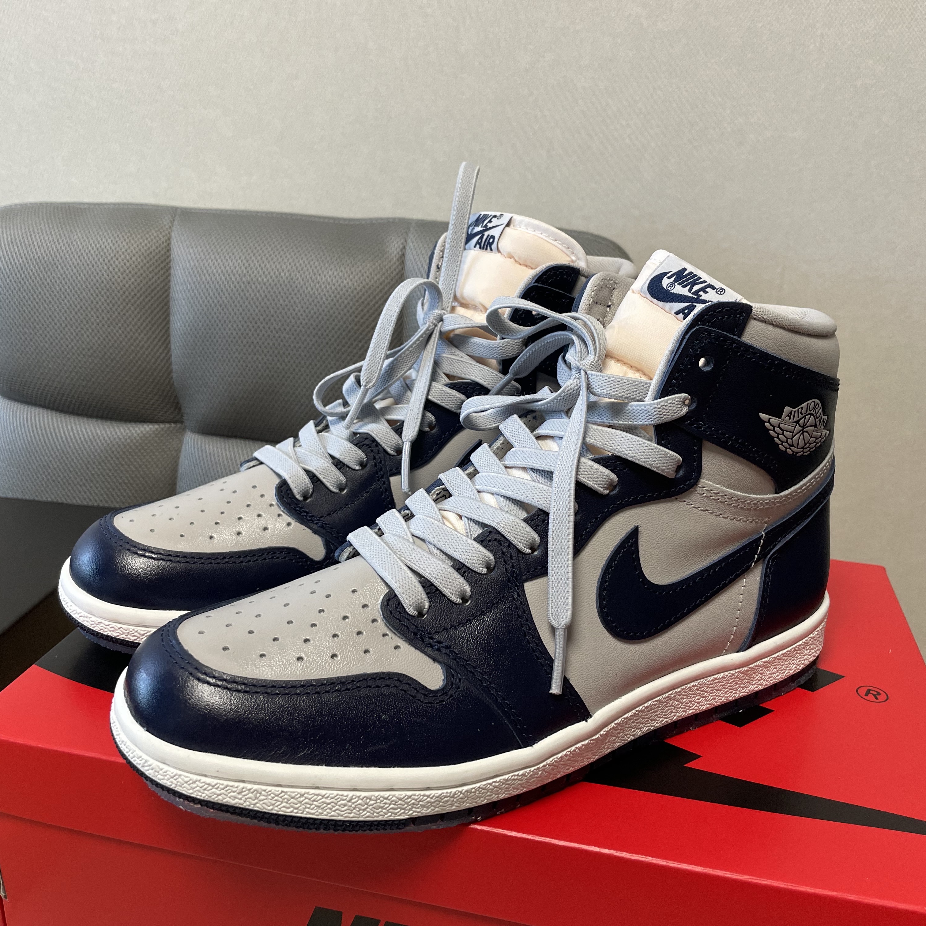 Jordan 1 High 85 College Navy 착용 스타일