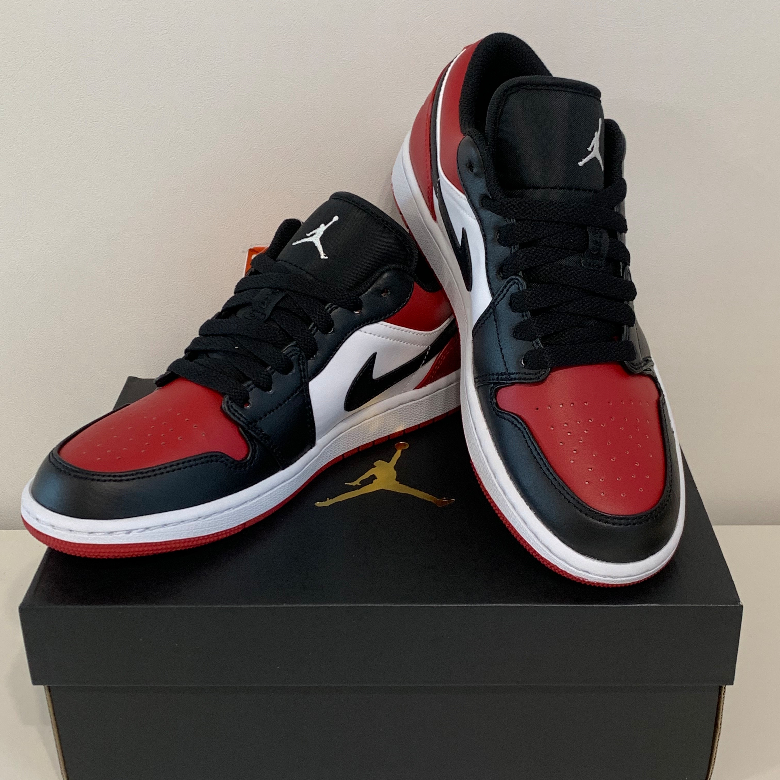 Jordan 1 Low Bred Toe 착용 스타일
