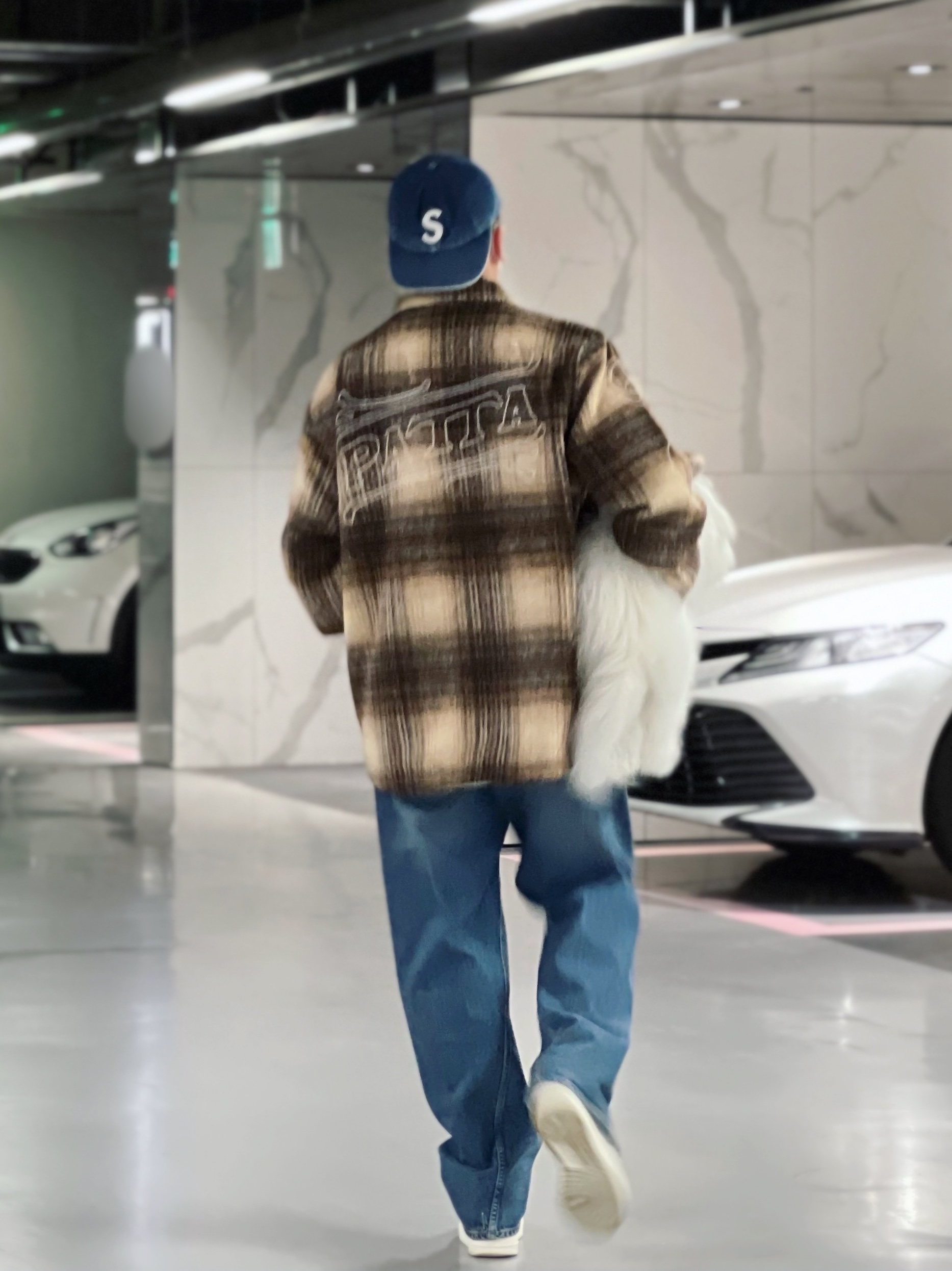 Nike x Comme des Garcons Homme Plus Air Force Mid White 착용 스타일 - 1