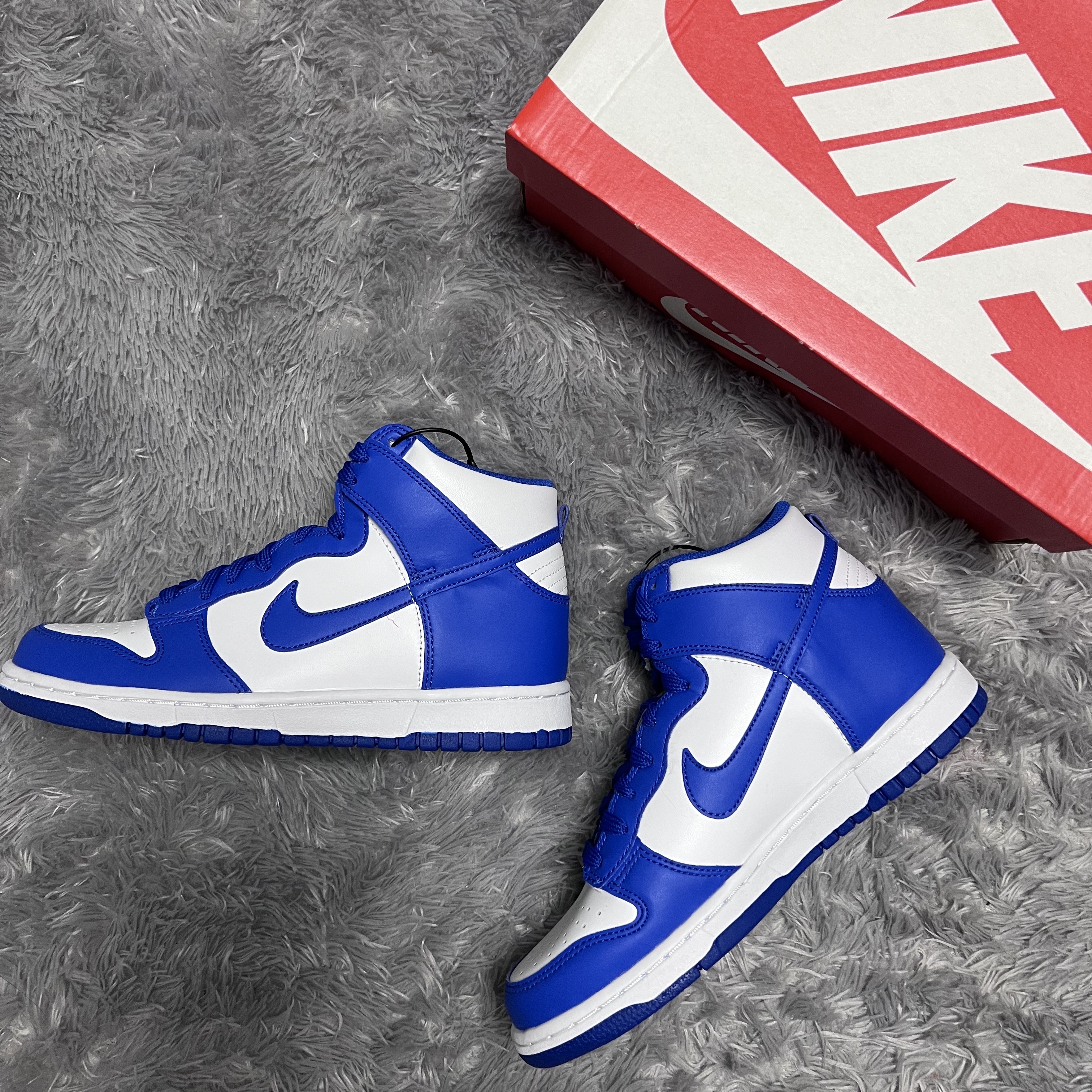 (GS) Nike Dunk High Game Royal 착용 스타일