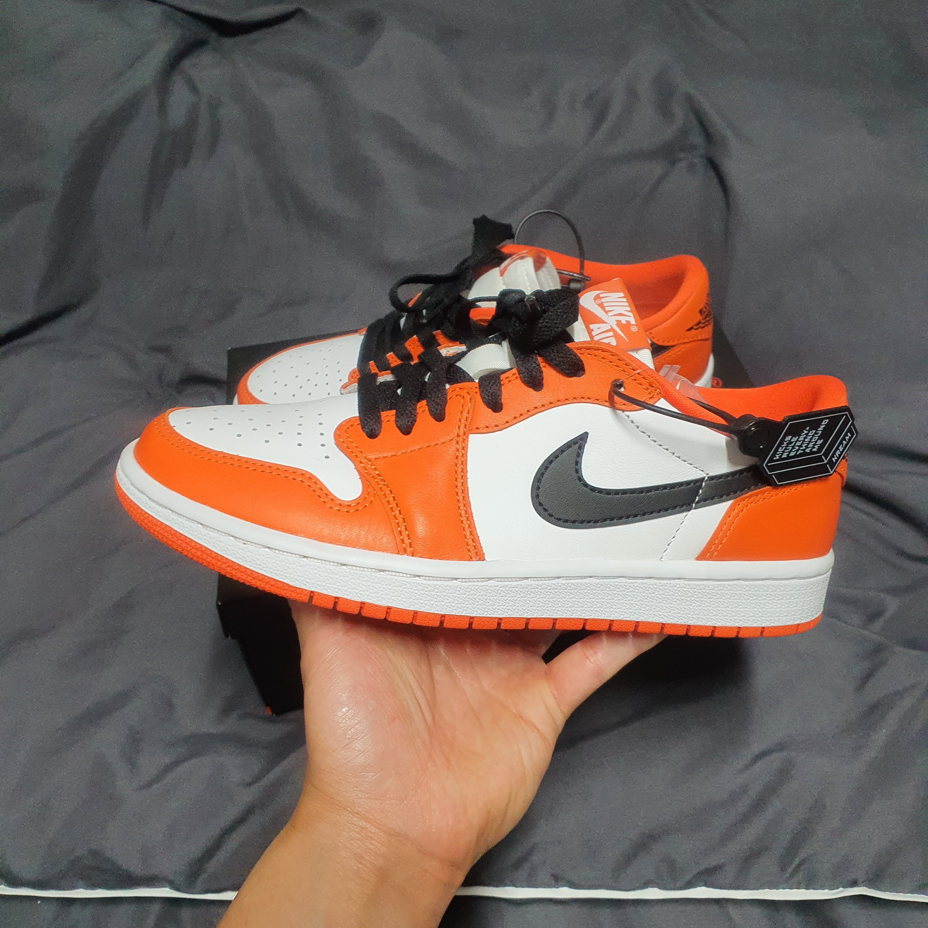 (W) Jordan 1 Low OG Starfish, Jordan 1 Low OG Starfish 착용 스타일 - 1