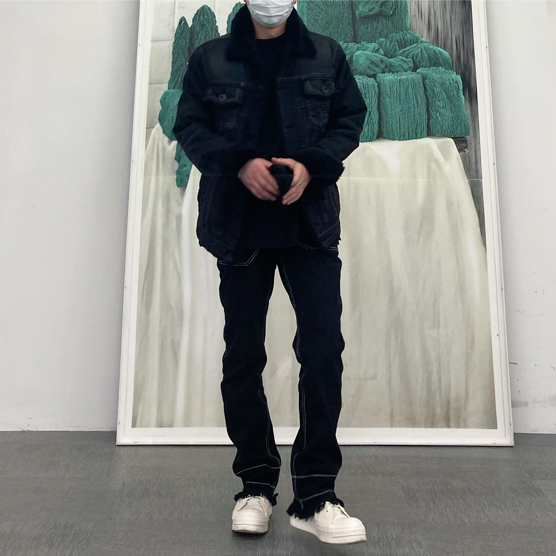 Converse x Ambush Chuck 70 Hi White 착용 스타일 - 1