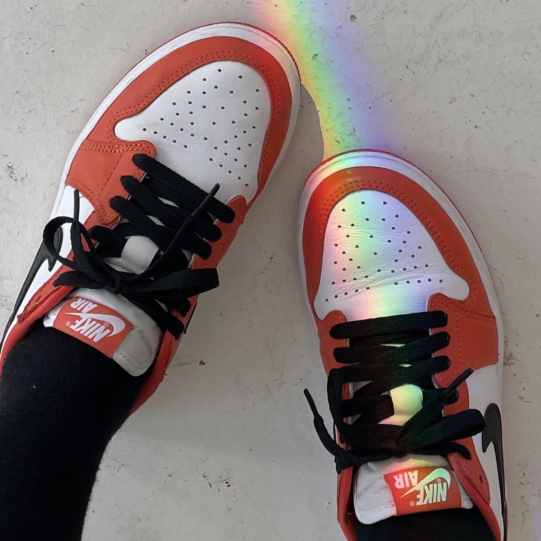 (W) Jordan 1 Low OG Starfish 착용 스타일