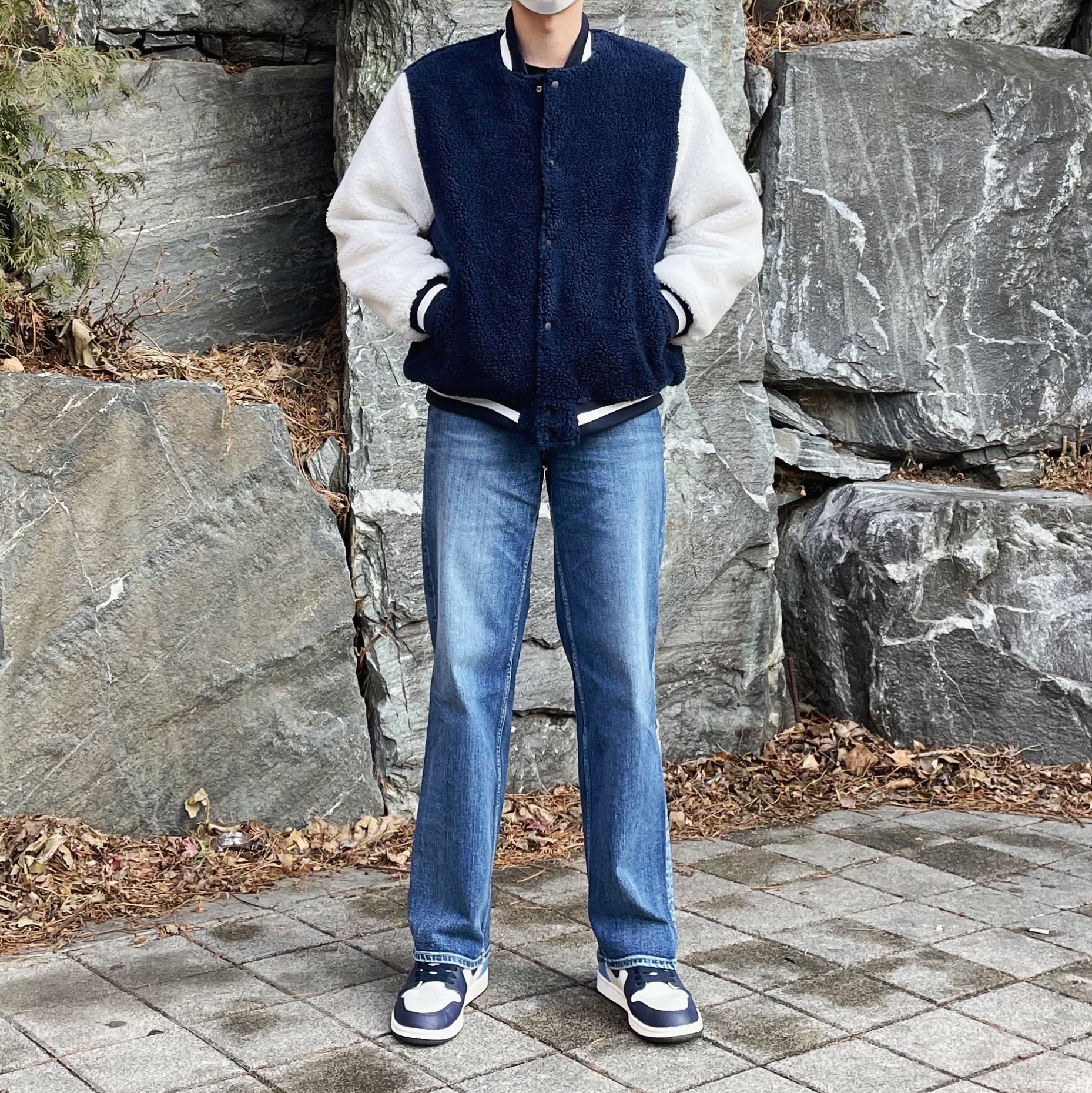 Jordan 1 Retro High Obsidian UNC 착용 스타일
