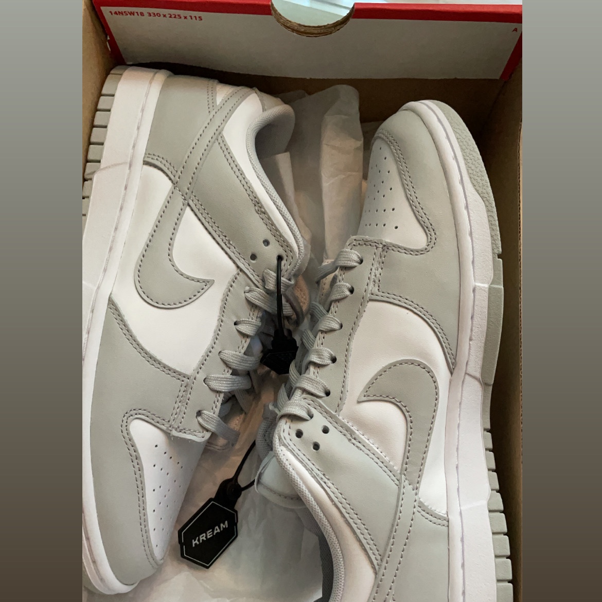 Nike Dunk Low Retro Grey Fog 착용 스타일