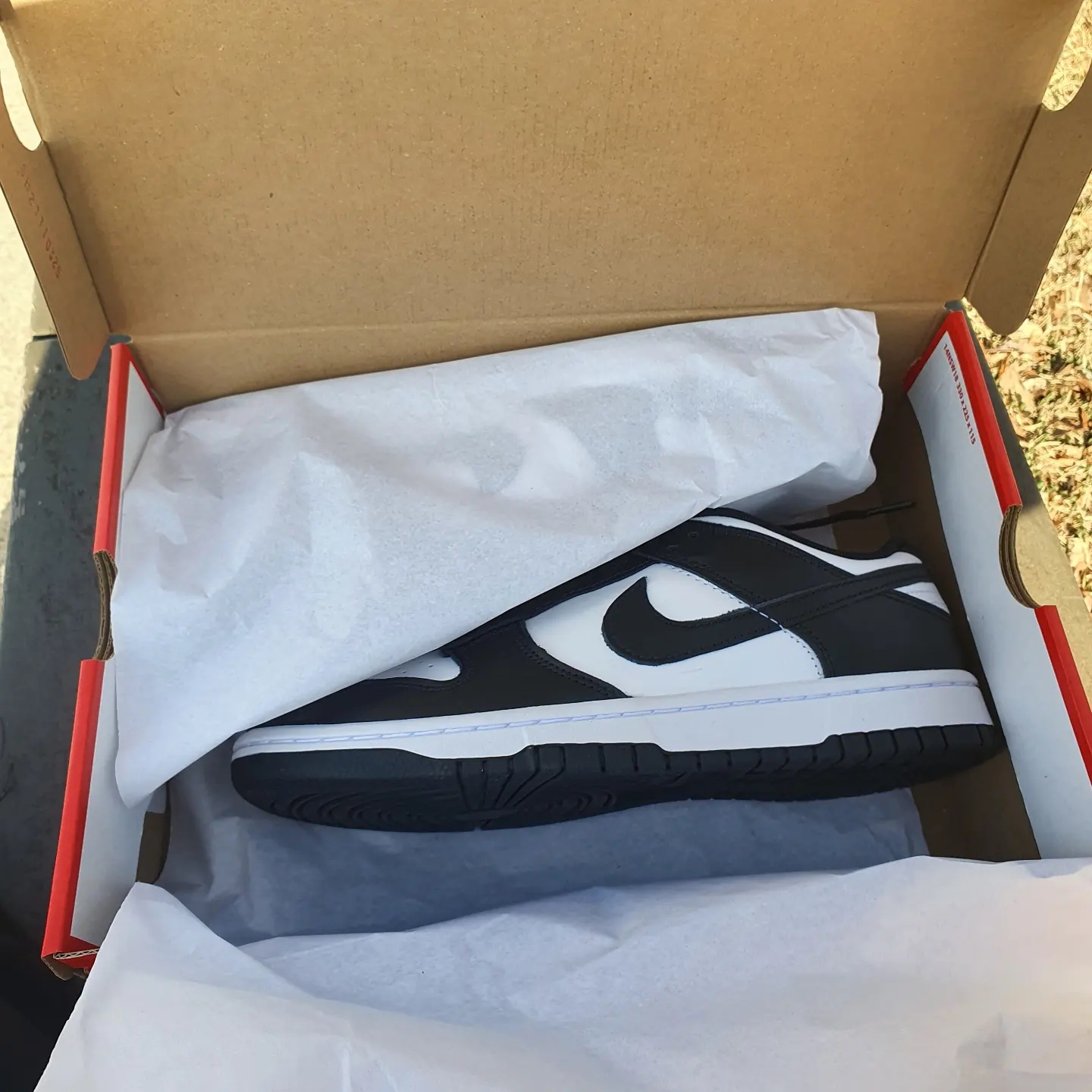 Jordan 1 Retro High OG Light Fusion Red, Nike Dunk Low Retro Black 착용 스타일 - 2