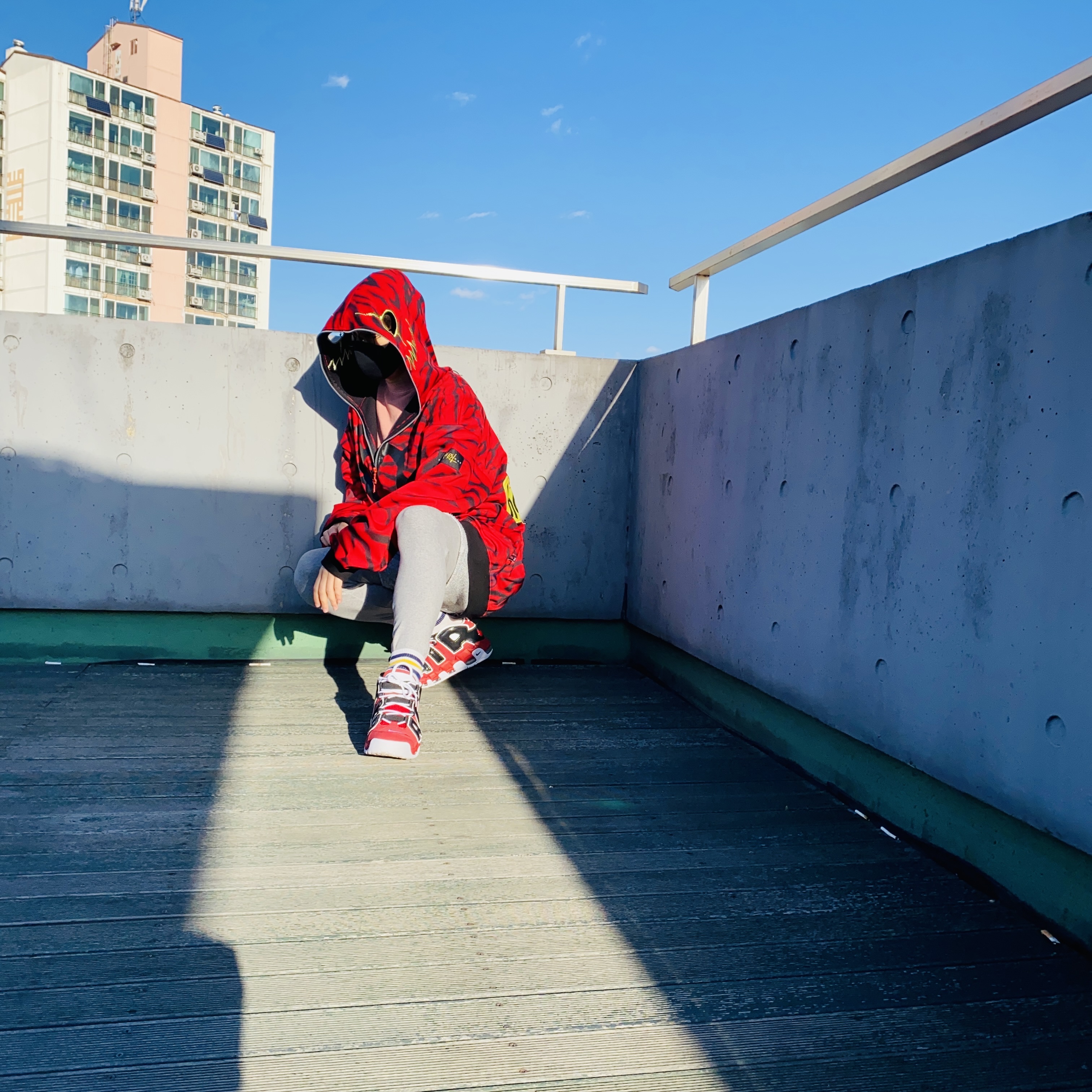 Nike Air More Uptempo 96 Bulls 2021 착용 스타일 - 2