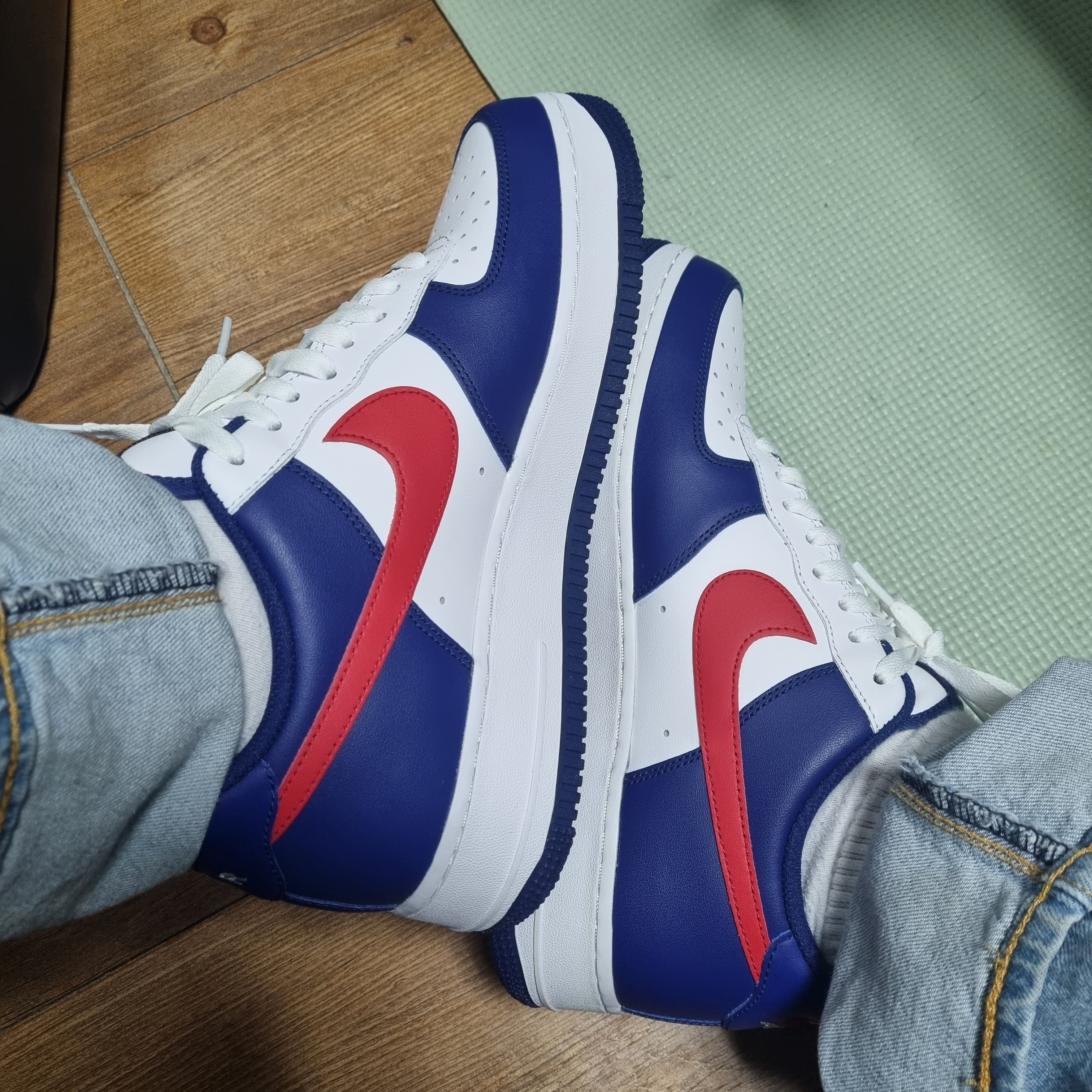 Nike Air Force 1 Low Independence Day 착용 스타일 - 1