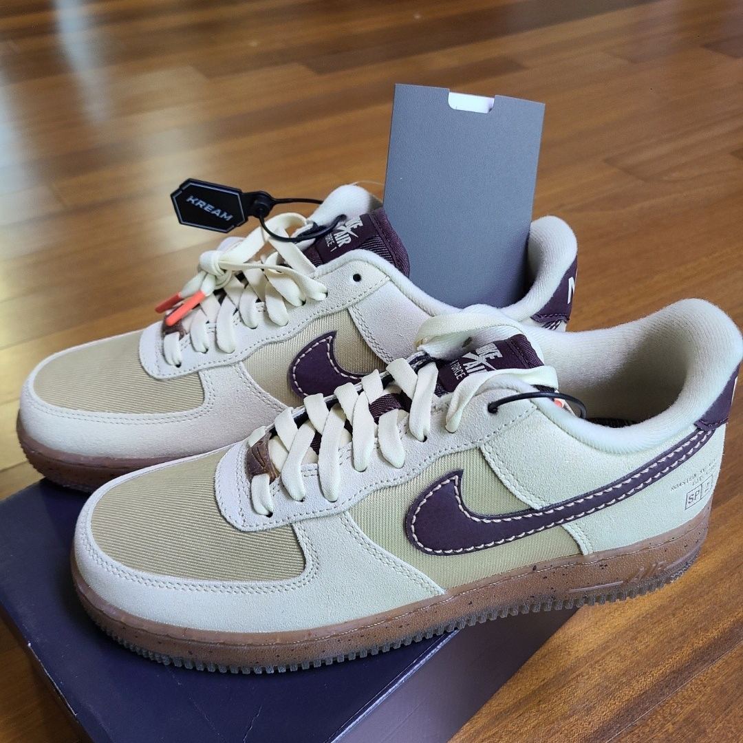 Nike Air Force 1 '07 LV8 Coffee 착용 스타일 - 1