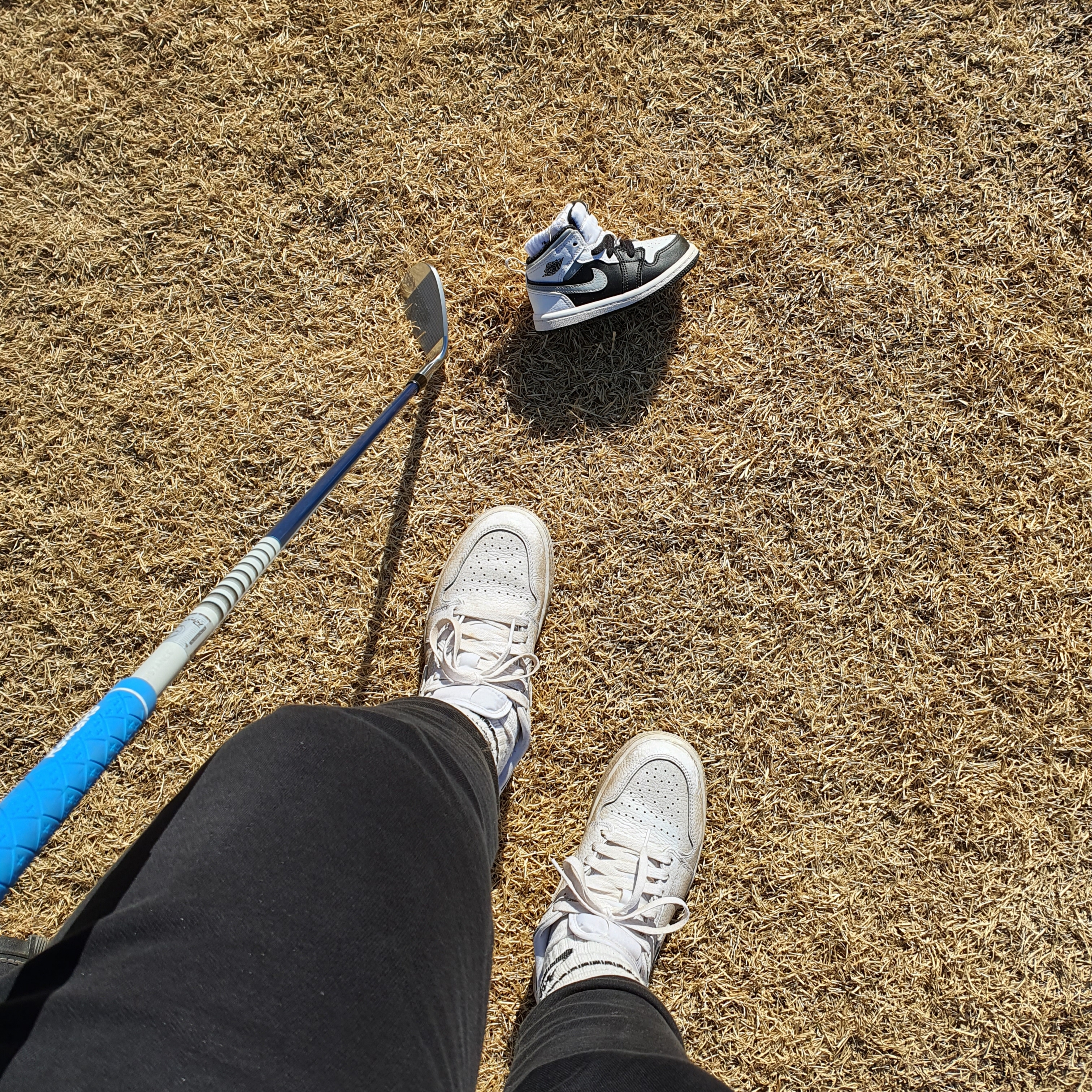 Jordan 1 Low Golf Triple White 착용 스타일