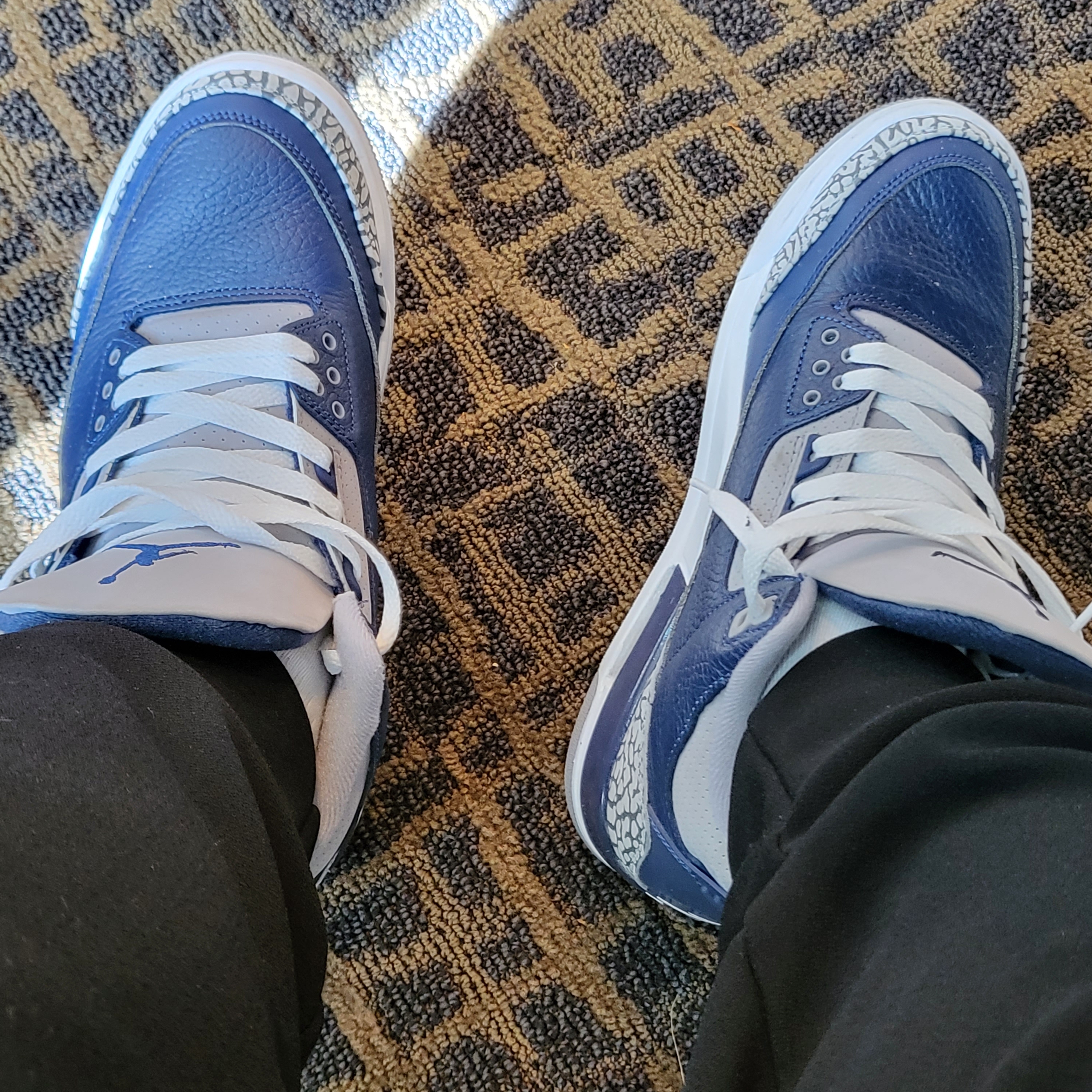 Jordan 3 Retro Midnight Navy 착용 스타일