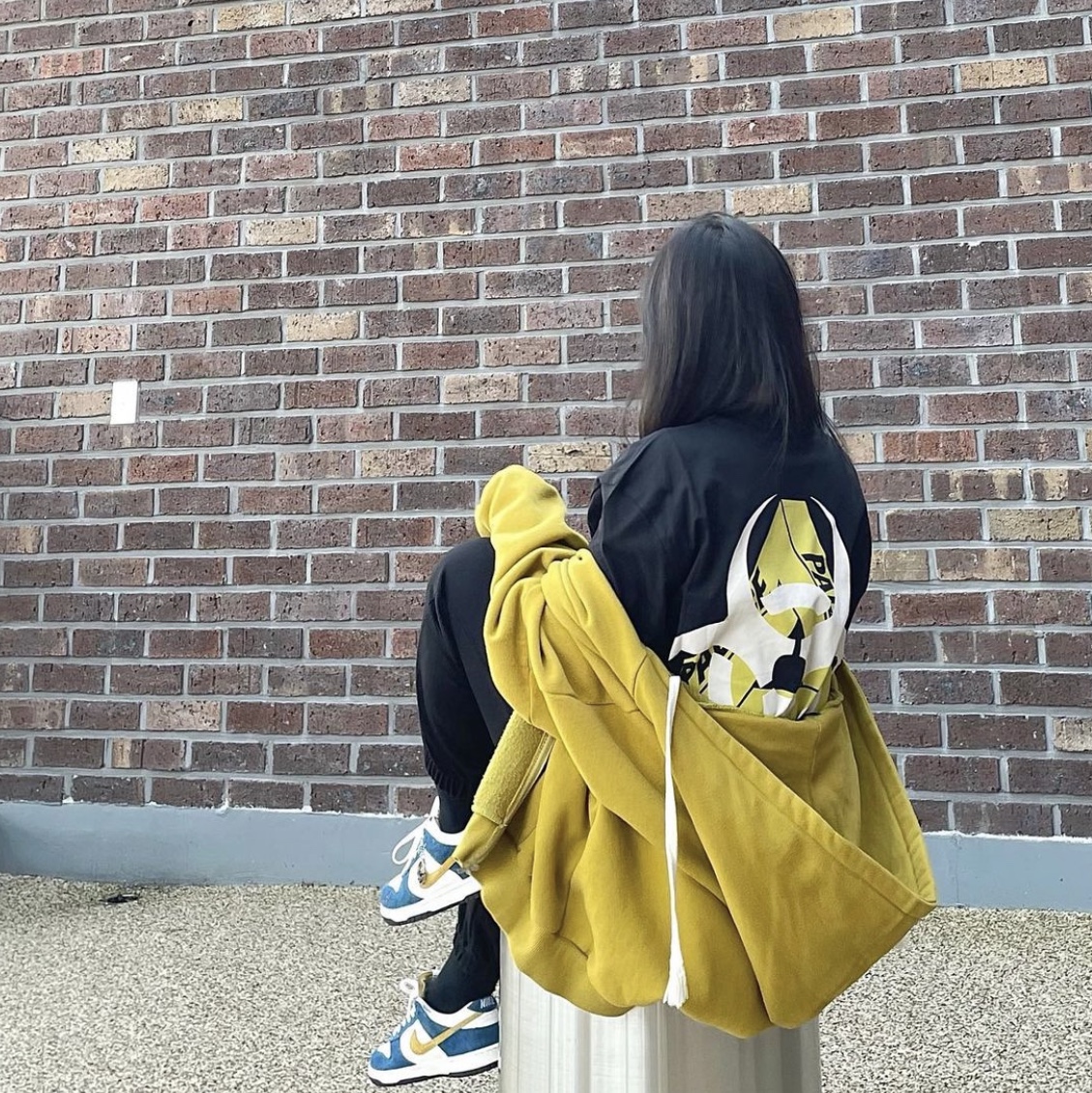 Palace Bio Hazard T-Shirt Black - 21SS, Nike x Kasina Dunk Low 80's Bus 착용 스타일
